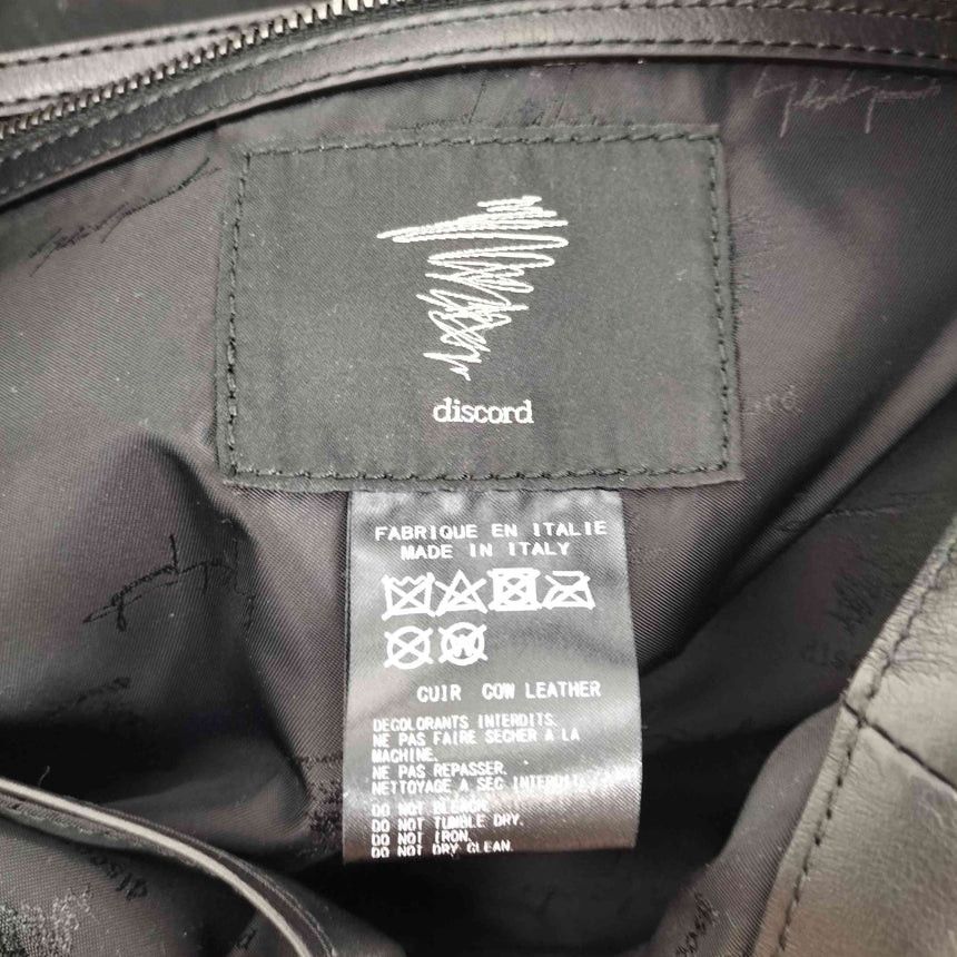 Yohji Yamamoto discord Yohji Yamamoto 25SS cow leather tote bag Size ONE SIZE - 6 Thumbnail