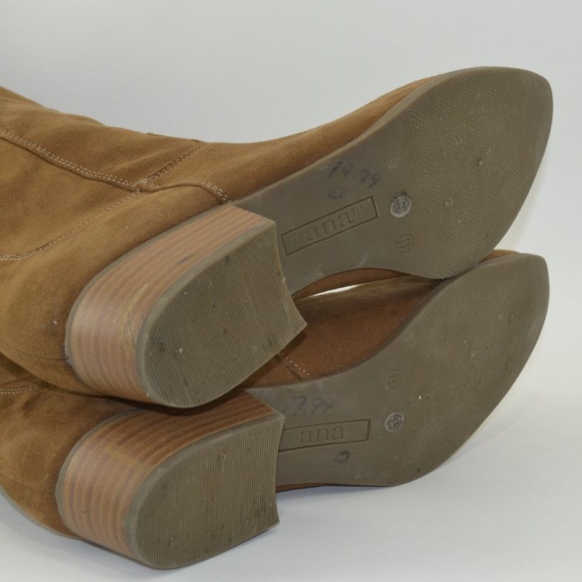 Other ANA Arden Brown Boots Knee High Winter Faux Suede Size 11 Size US 11 / IT 41 - 8 Thumbnail
