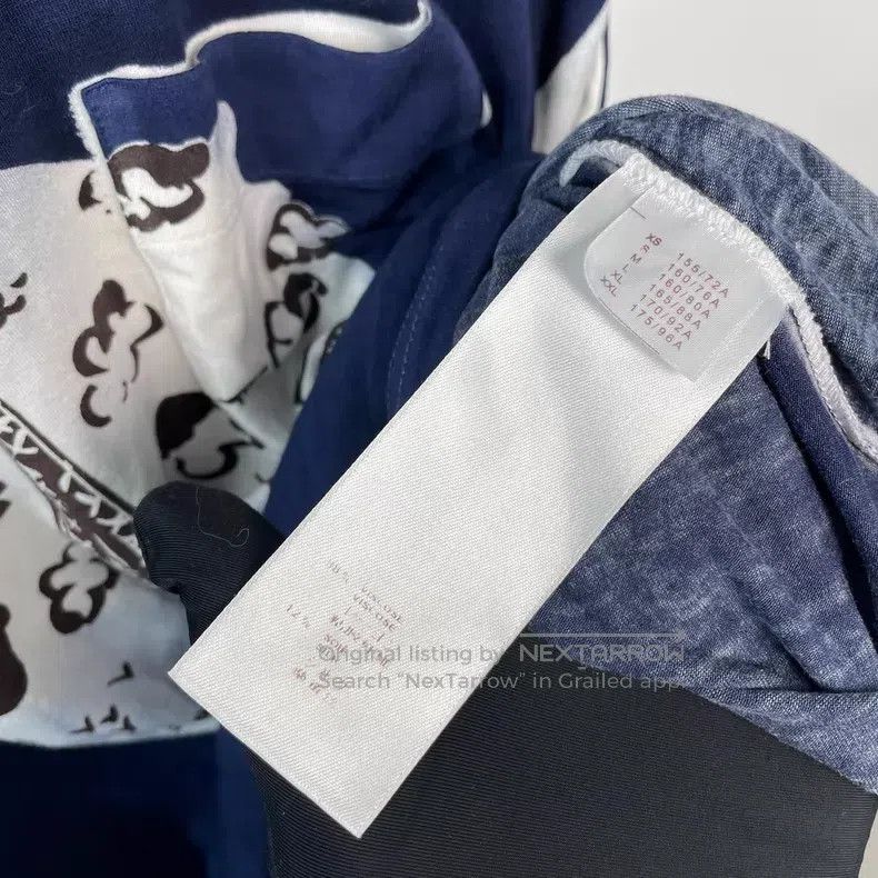 Louis Vuitton Louis Vuitton Blue poster print short sleeve Size US L / EU 52-54 / 3 - 6 Thumbnail