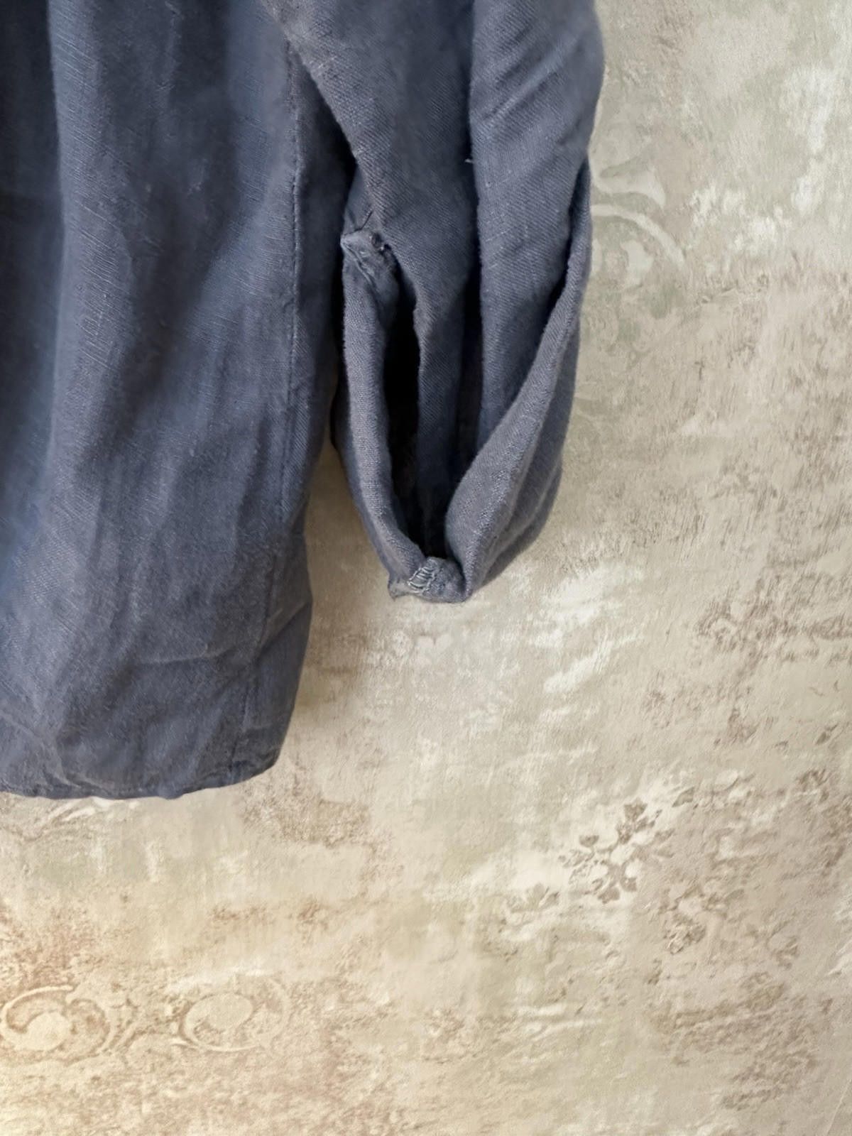 Designer Cloth and Stone button down size medium 100% Linen Size M / US 6-8 / IT 42-44 - 4 Thumbnail