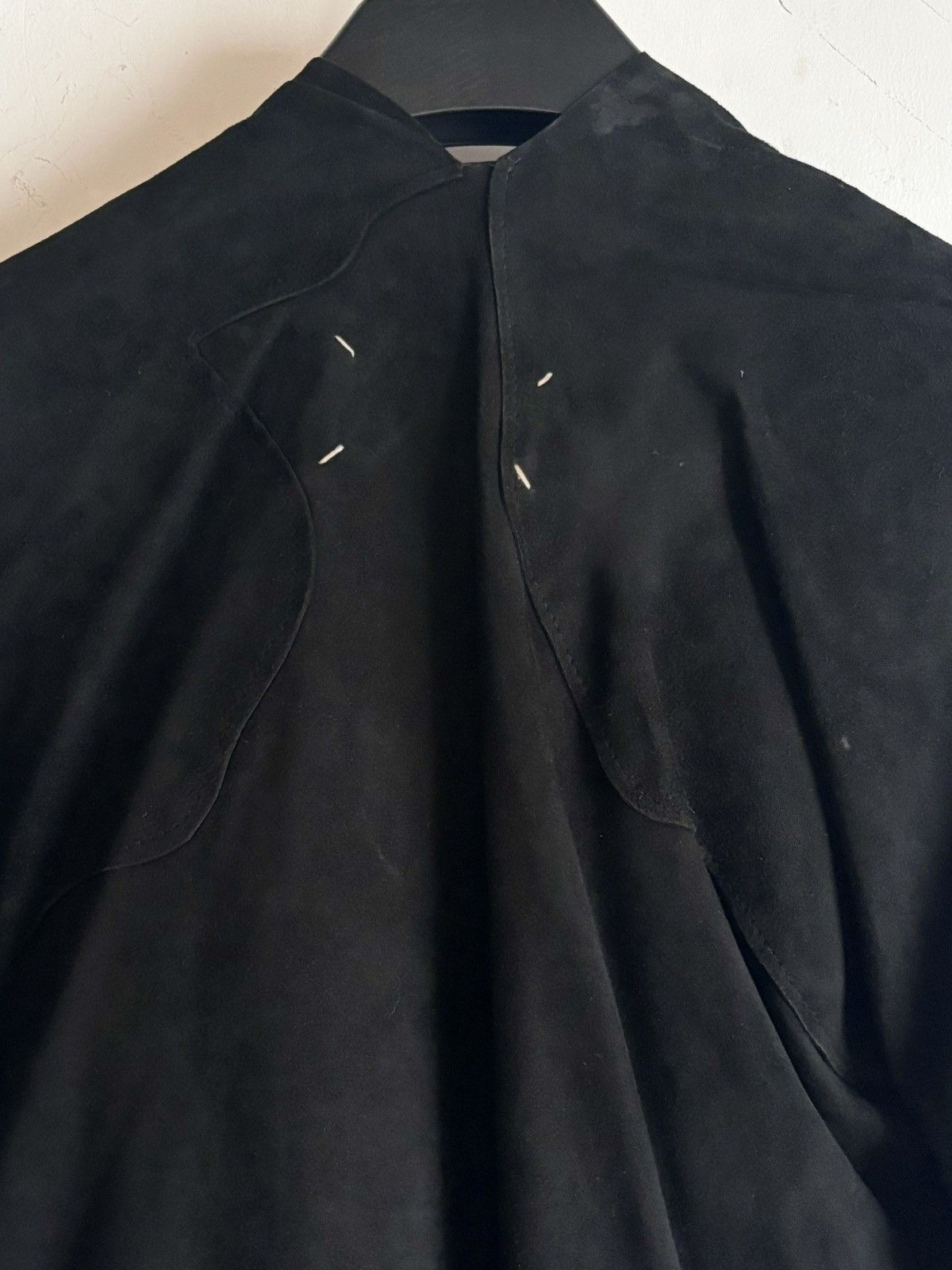 Maison Margiela Maison Martin Margiela | SS2004 Asymmetric Suede Jacket Size M / US 6-8 / IT 42-44 - 6 Thumbnail