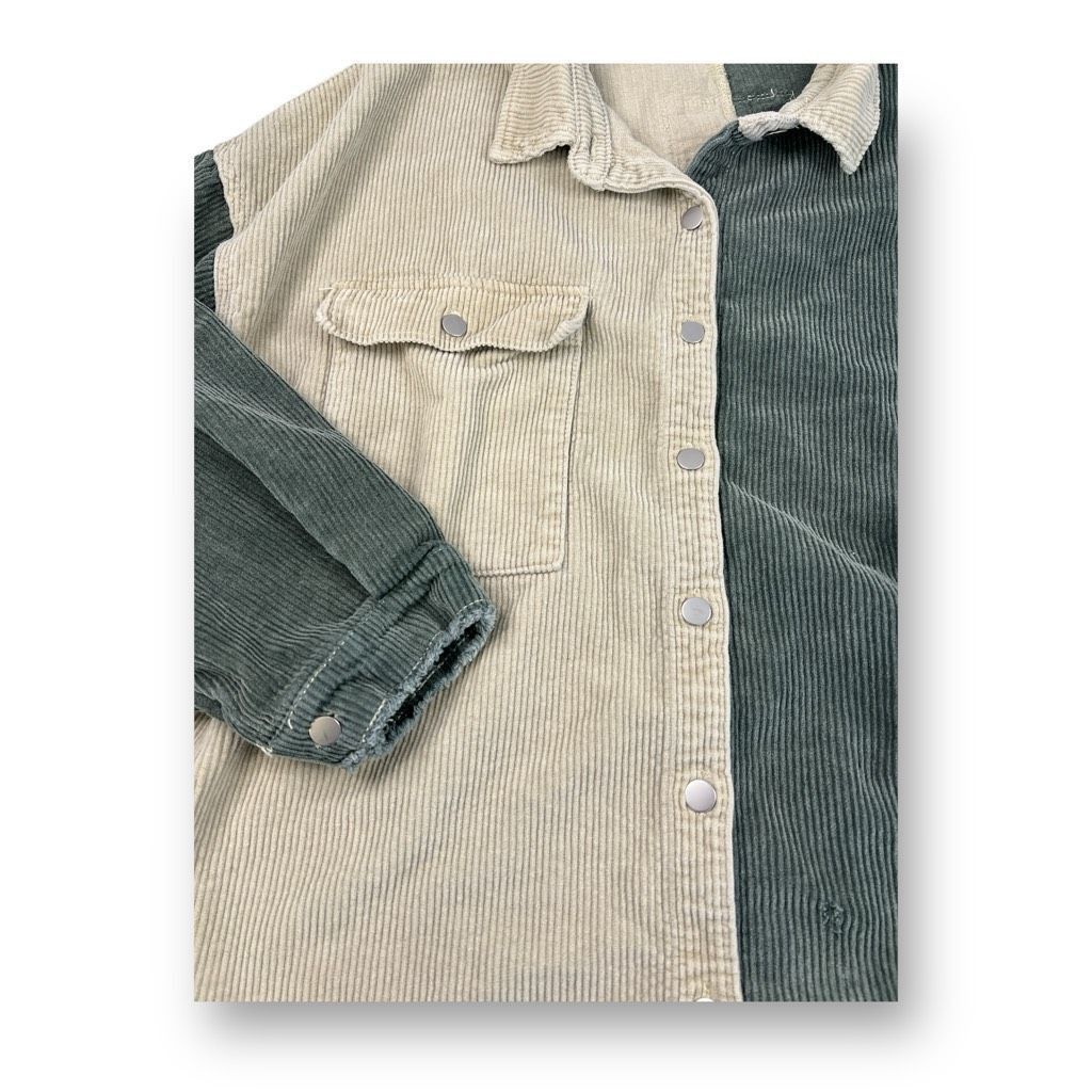 Other POL Distressed Oversized Corduroy Shacket Size Large Size L / US 10 / IT 46 - 4 Thumbnail
