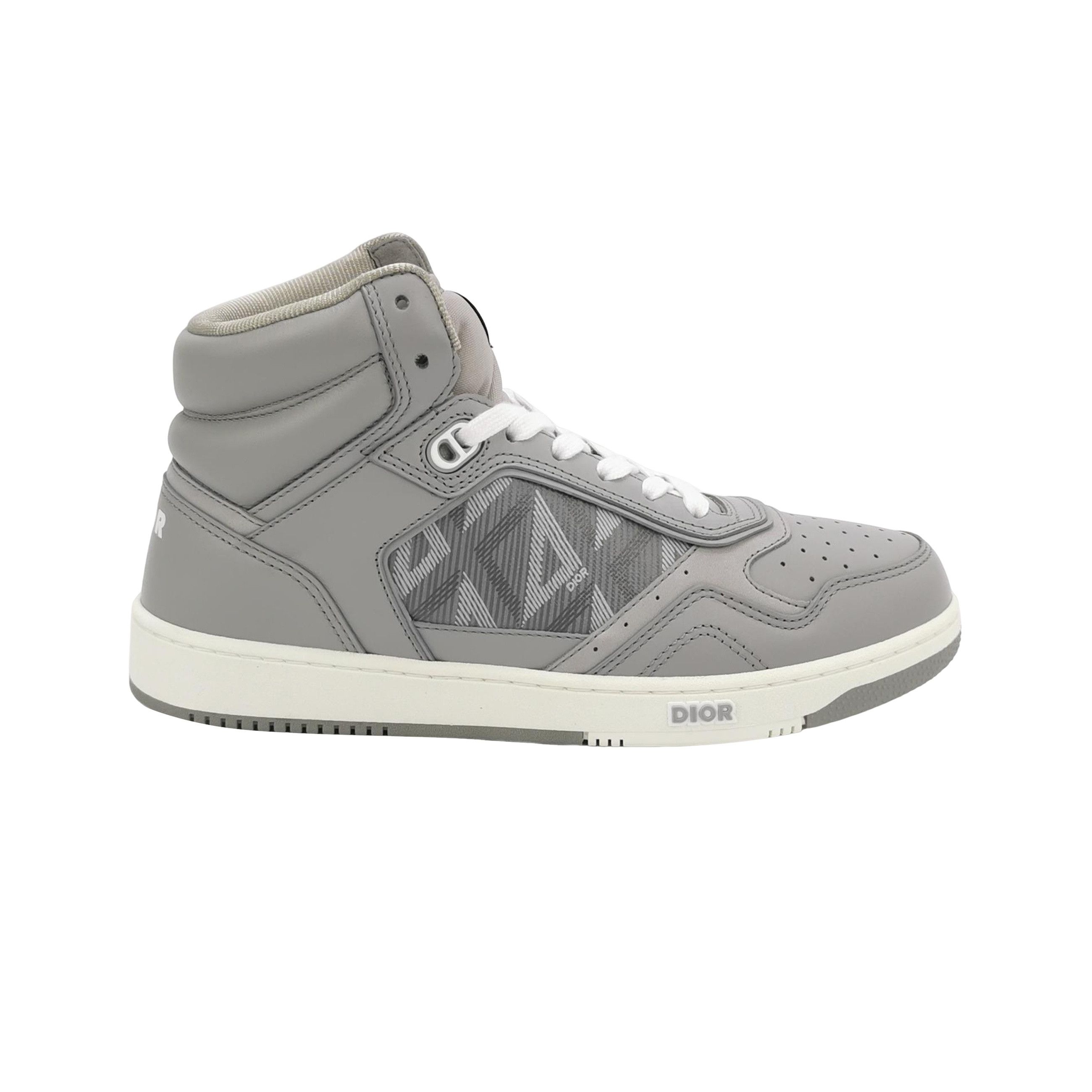 Dior Dior Gray Oblique B27 High-Top Sneakers EU 39 Size US 6 / EU 39 - 1 Thumbnail