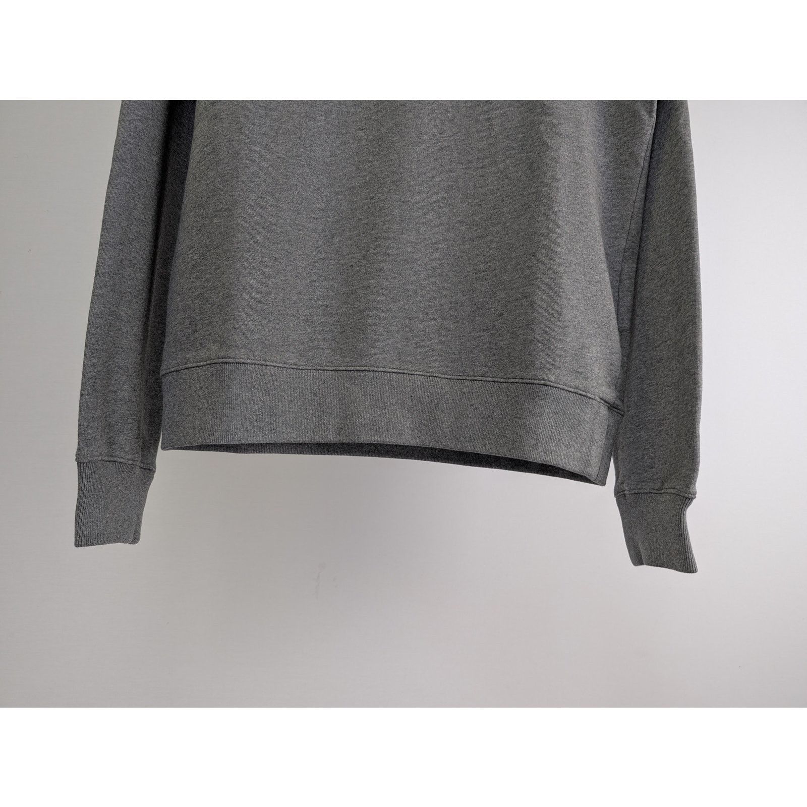 Off-White o1rshd1 Wave outl Diag Slim Crewneck sweatshirt Melange Grey Size US S / EU 44-46 / 1 - 5 Thumbnail