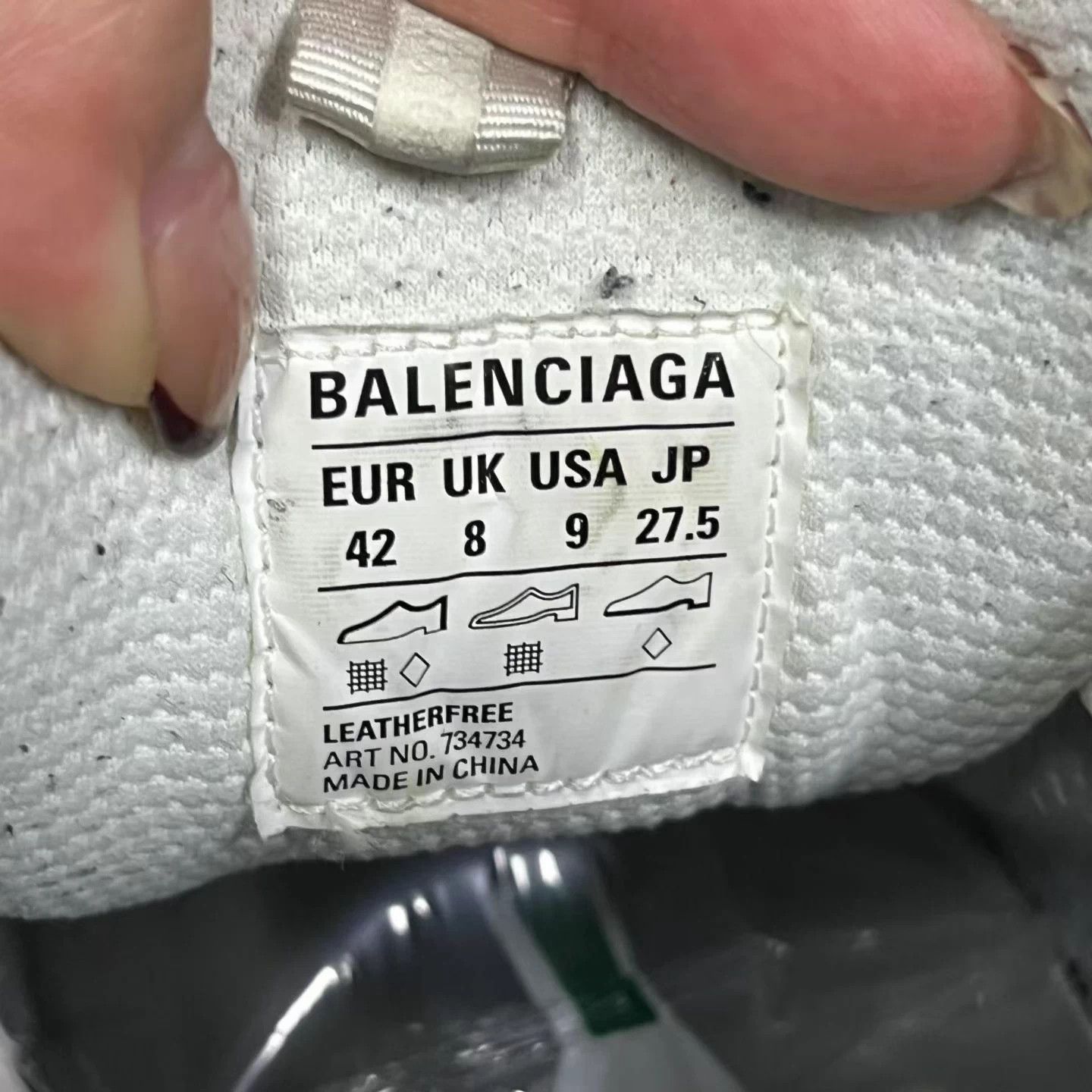 Balenciaga Balenciaga Distressed Mesh Lace-Up Low Top Dad Sneakers 42 Size US 9 / EU 42 - 5 Thumbnail