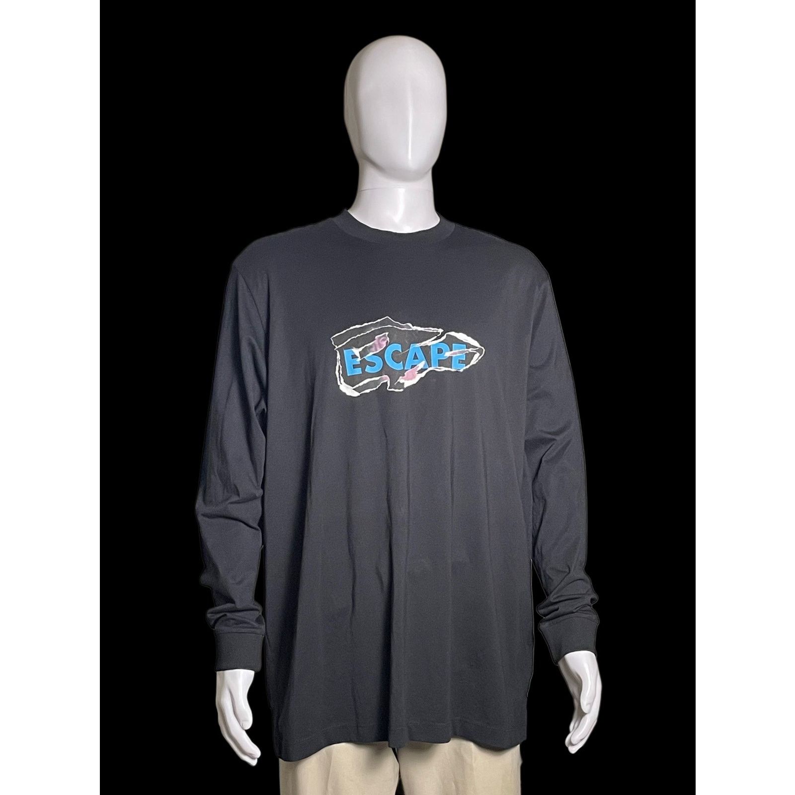 Marcelo Burlon County of Milan Long Sleeve Graphic Shirt