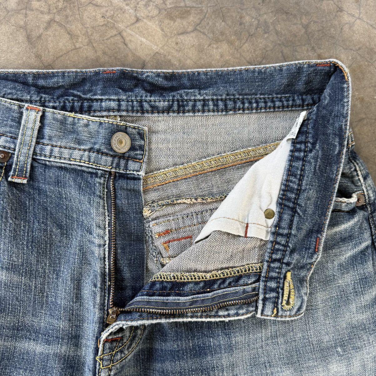 Japanese Brand W36x33 Vintage GL Faded Denim Ripped Jean Pants Size US 36 / EU 52 - 6 Thumbnail