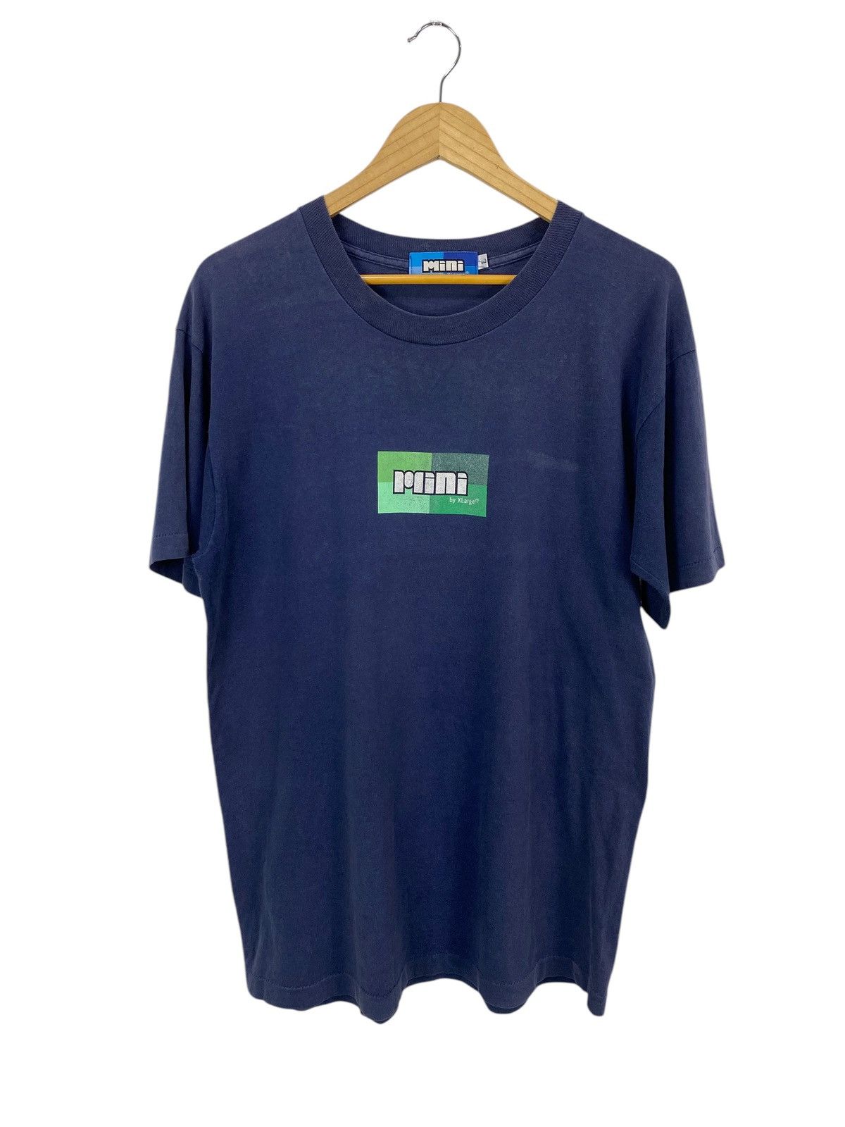 Vintage Vintage mini by Xlarge faded box logo t shirt Size US L / EU 52-54 / 3 - 1 Thumbnail
