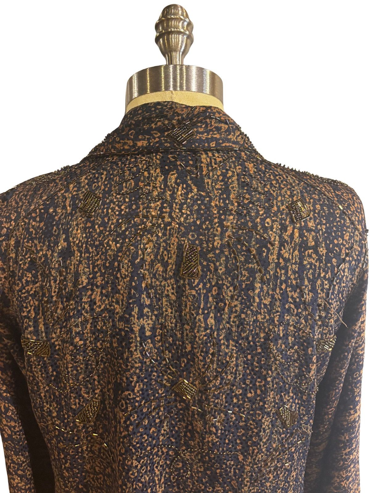Other Women’s brown Blouse with beads.wt1998 Size S / US 4 / IT 40 - 6 Thumbnail