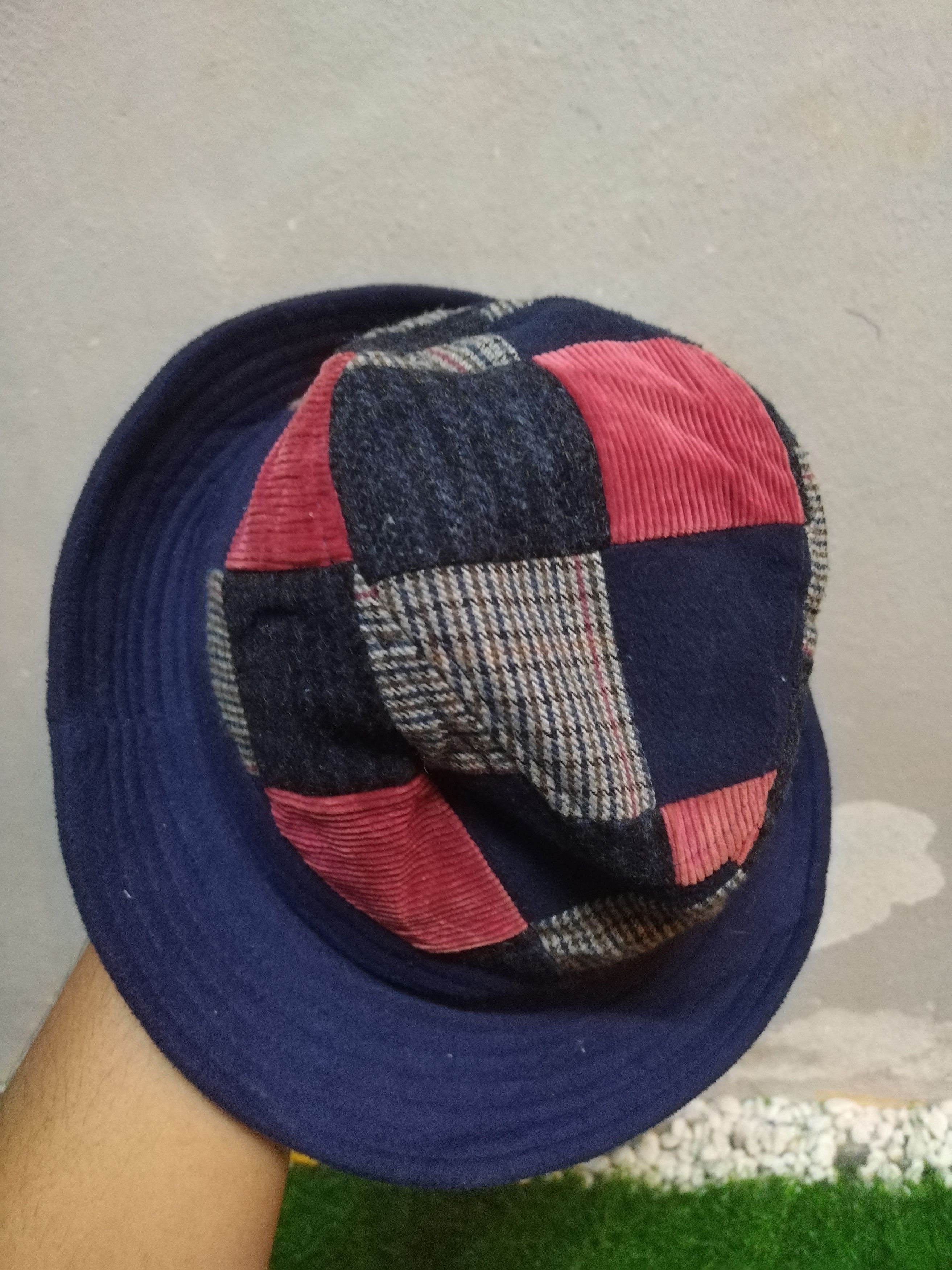 Japanese Brand Ruben patchwork bucket hat Size ONE SIZE - 1 Thumbnail