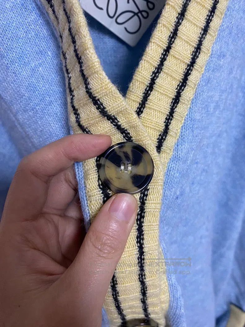 Loewe Loewe Long Knit Cardigan Size S / US 4 / IT 40 - 2 Thumbnail