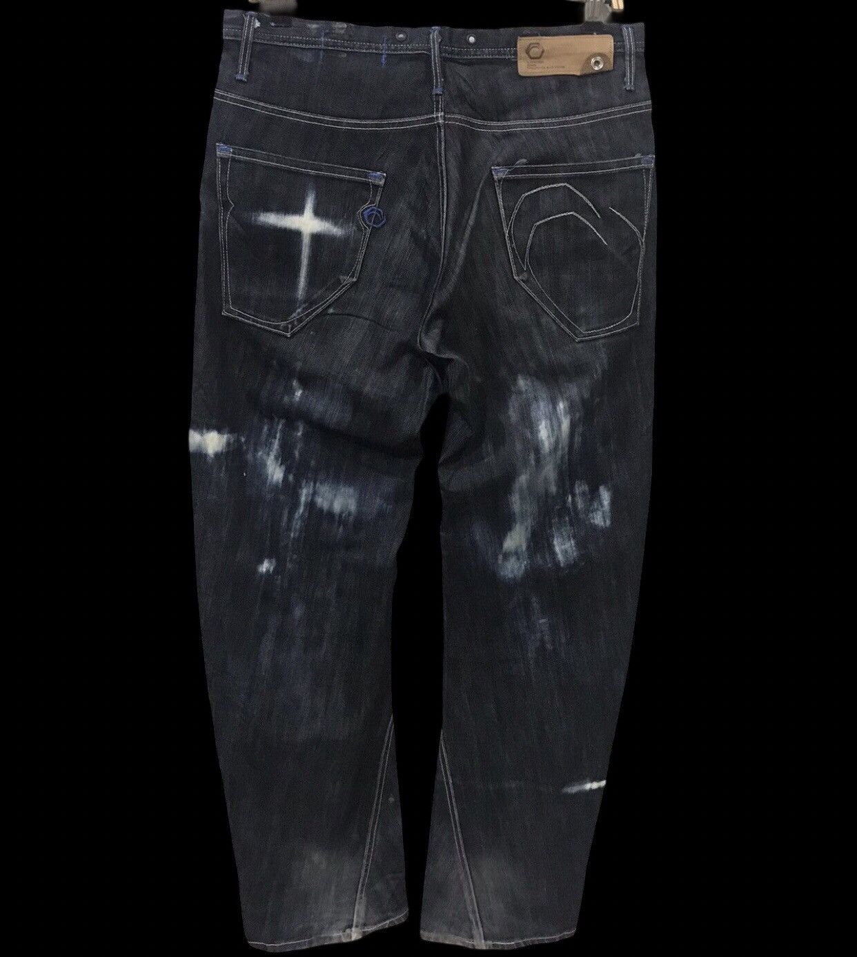 Edwin EDWIN Engineered Smoky Stone Wash Indigo Curve Cut Denim Size US 32 / EU 48 - 2 Thumbnail