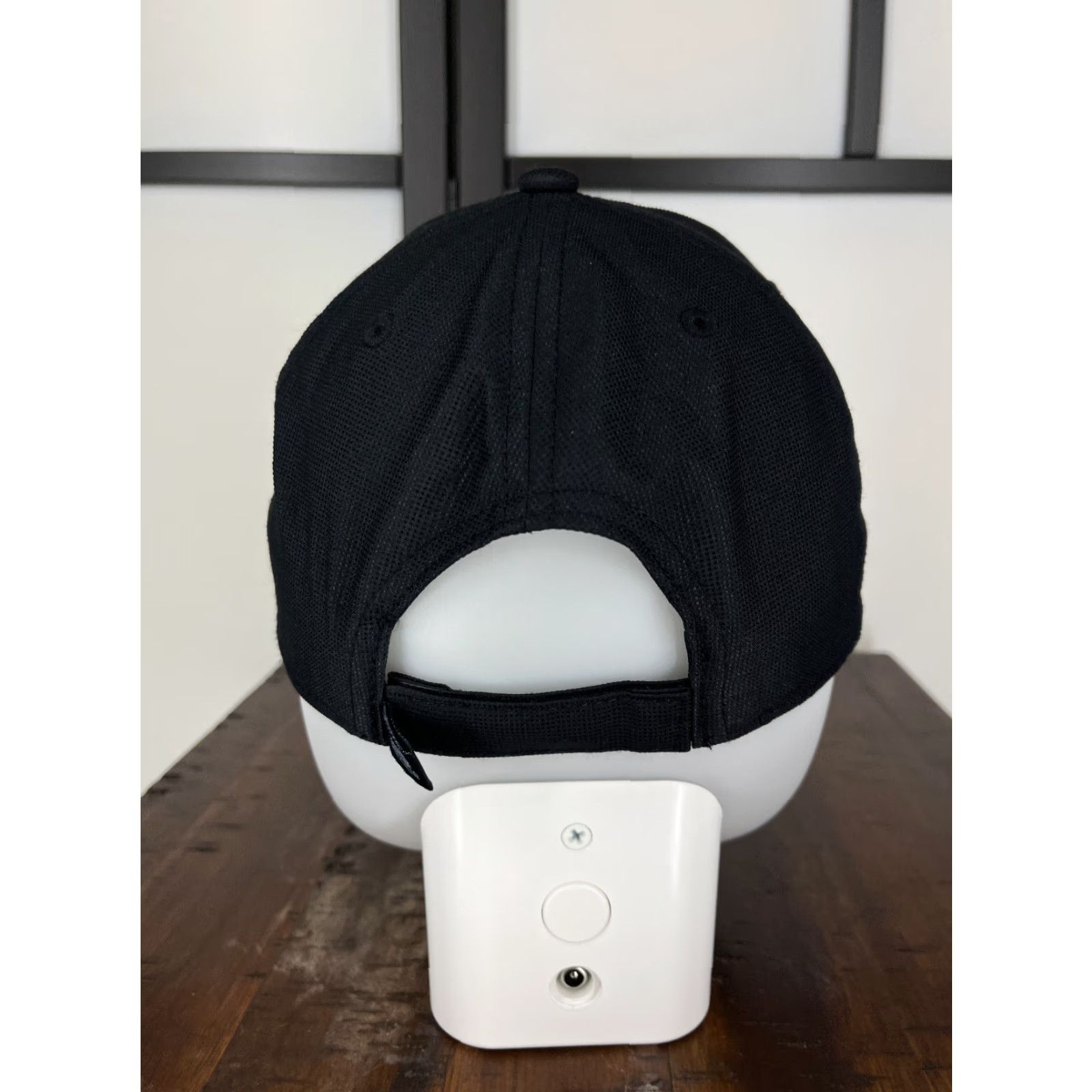 Adidas Adidas Cap Hat Adjustable One Size Black Poly Cotton Blend Climalite Mens Baseball Cap Logo Adjustable Breathable Lightweight Cap Size ONE SIZE - 6 Thumbnail