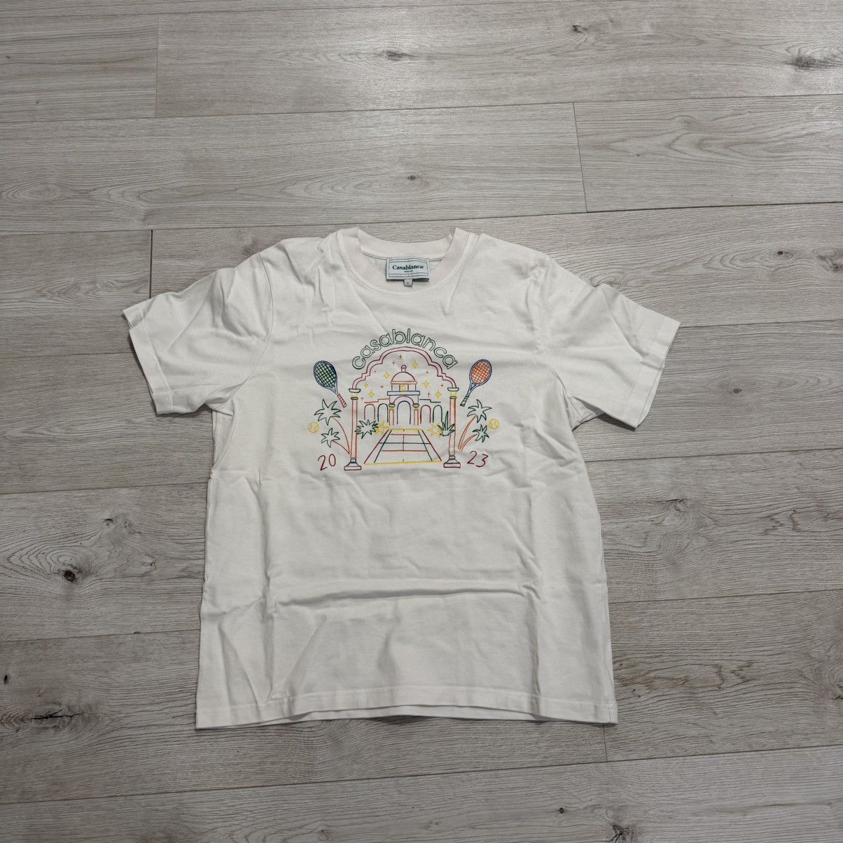 Casablanca Casablanca 2023 Tennis Tee Size US L / EU 52-54 / 3 - 1 Thumbnail