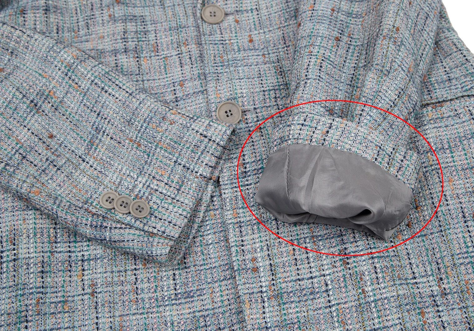 Emporio Armani Fancy T 2B Jacket in Light Blue Size 46 Size US S / EU 44-46 / 1 - 6 Thumbnail