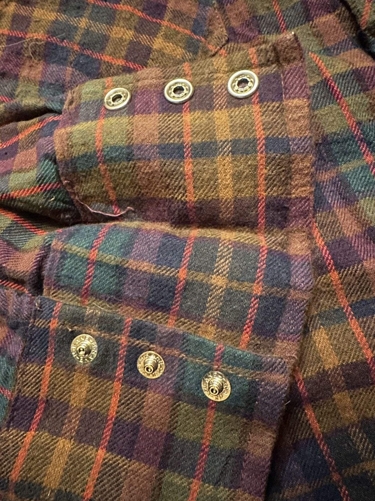 Wrangler Vintage 80s Wrangler Western Rodeo Flannel Button Up Shirt Size US M / EU 48-50 / 2 - 5 Thumbnail
