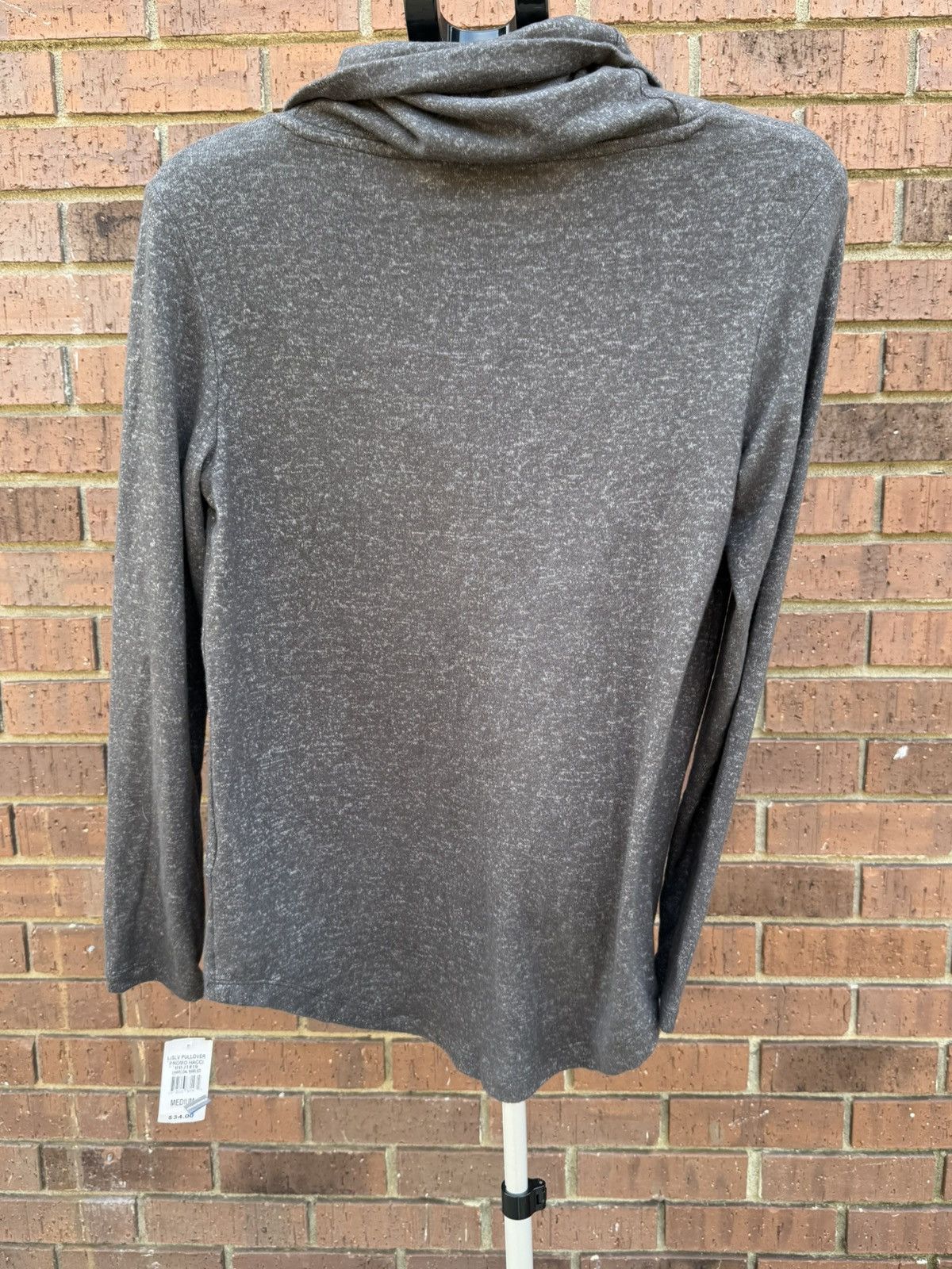 Other Planet Gold Cowl Neck Sweater Tunic Top Grey Kangaroo Pocket Size M / US 6-8 / IT 42-44 - 7 Thumbnail
