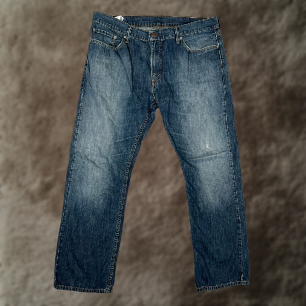 Levi's VINTAGE Levi's 514 Slim Straight Blue Denim Jeans 38x32 Men Regular Size US 38 / EU 54 - 1 Thumbnail