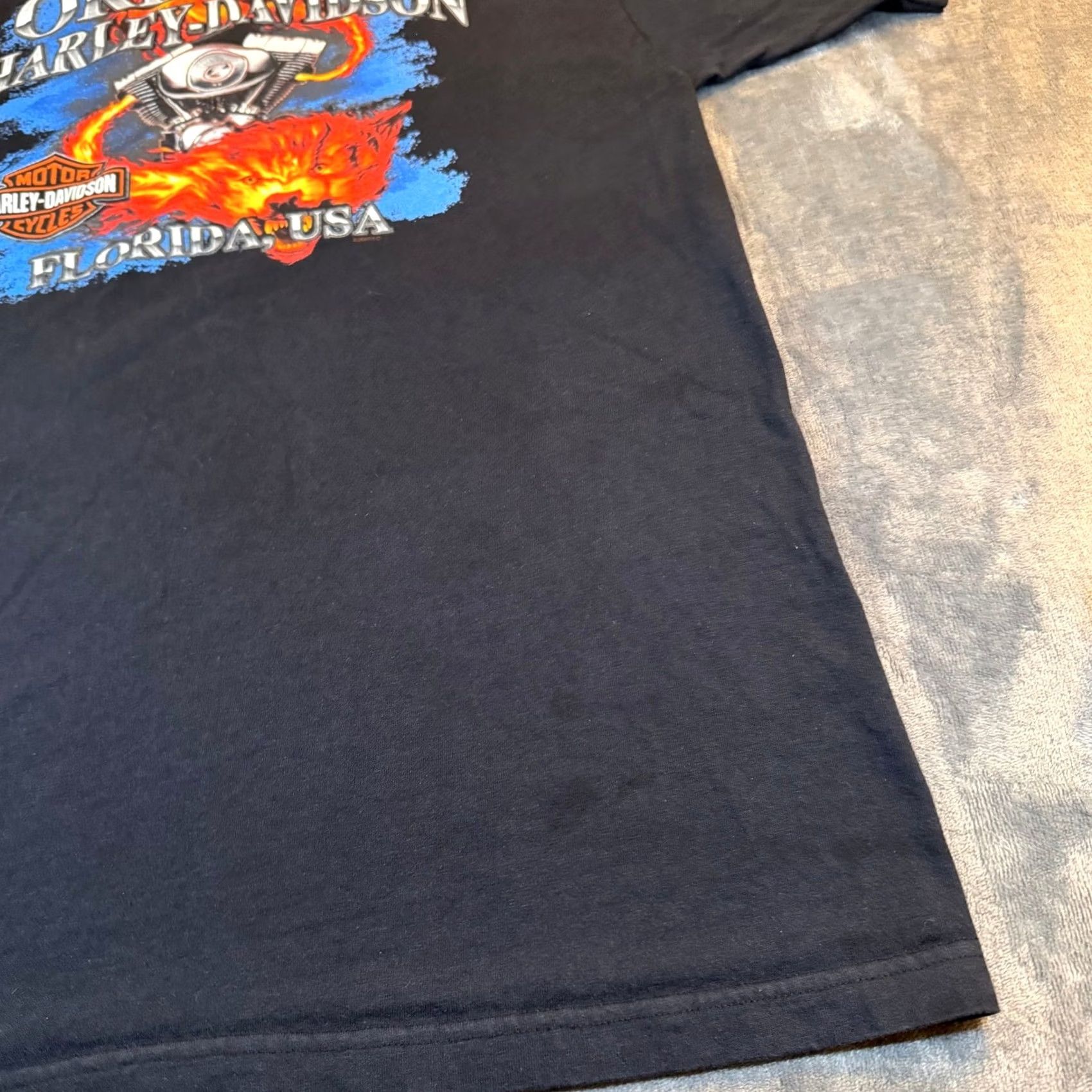 Harley Davidson Harley-Davidson Motorcycles Orlando Florida USA Graphic T Shirt Mens XL Black Size US XL / EU 56 / 4 - 5 Thumbnail