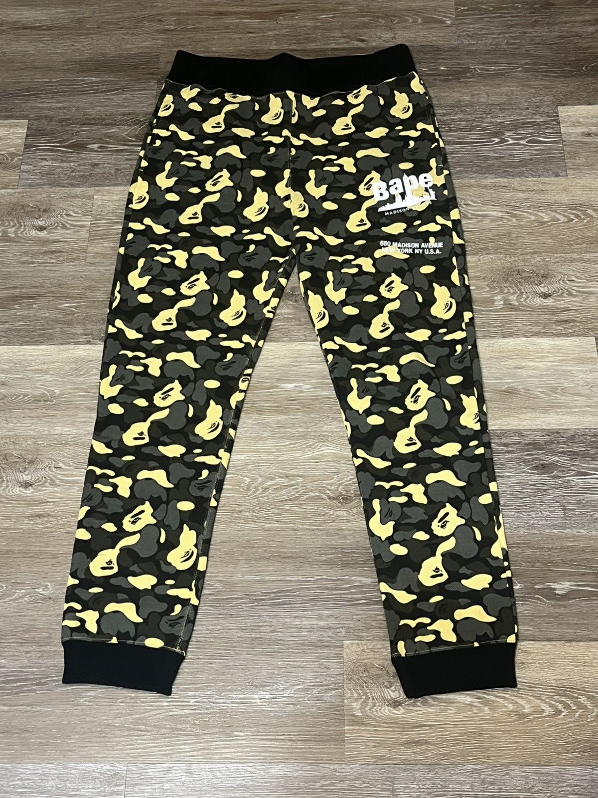 Bape BAPE X Madison Ave NYC Bape Store Joggers Size US 34 / EU 50 - 1 Thumbnail