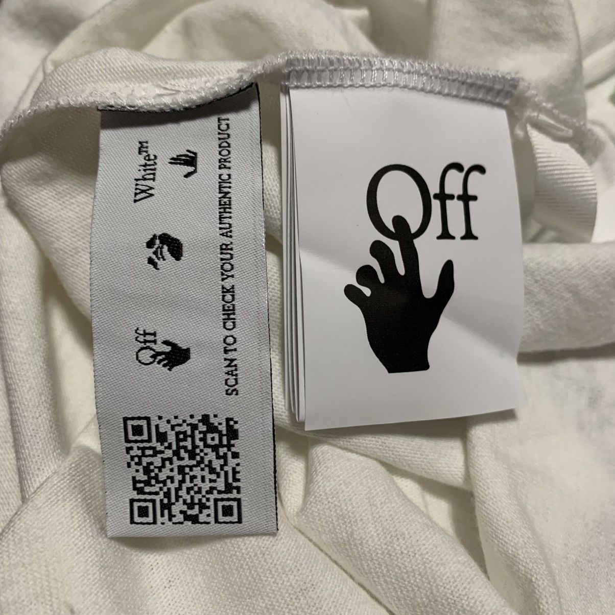 Off-White Off White Small Caravaggio Till The End White Tee Virgil Size US S / EU 44-46 / 1 - 8 Thumbnail