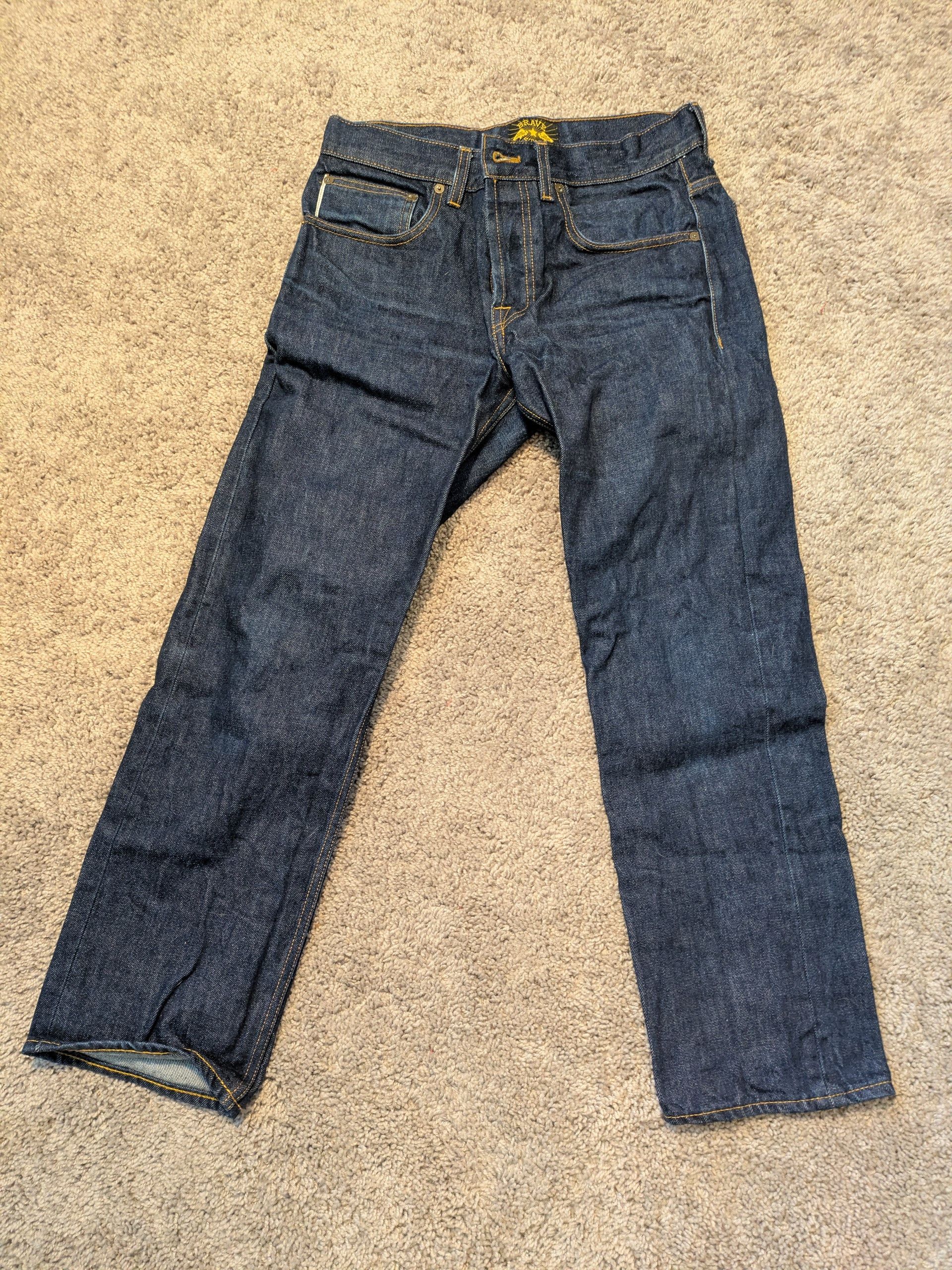 Brave Star Selvage The 'Golden Handshake' Selvage Denim Size US 30 / EU 46 - 1 Thumbnail