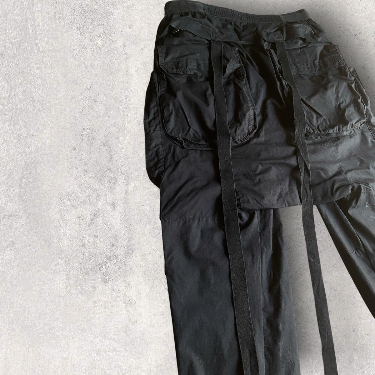 Ben Taverniti Unravel Project Drop Crotch Cargo Pants Size US 30 / EU 46 - 6 Thumbnail