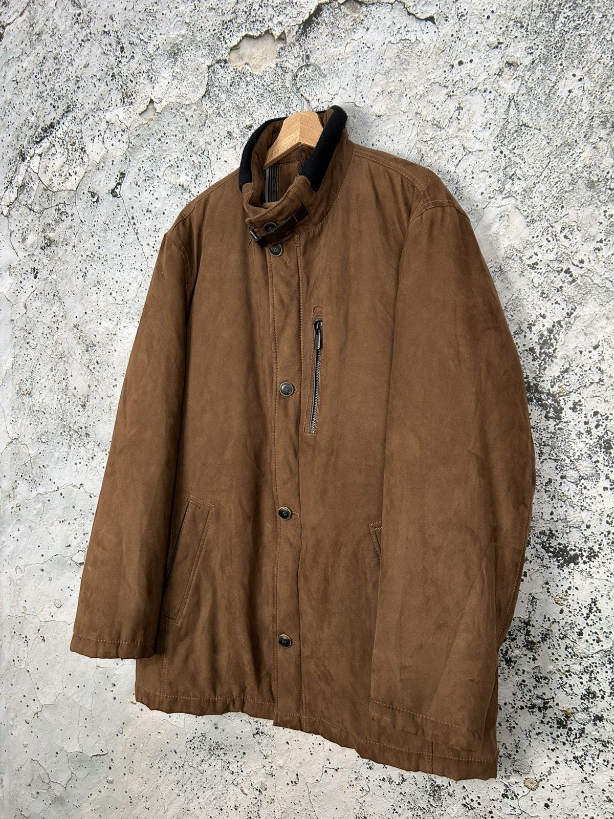 Bugatti Bugatti Brown Coat Jacket Premium Vintage Avant Garde Size US L / EU 52-54 / 3 - 2 Thumbnail