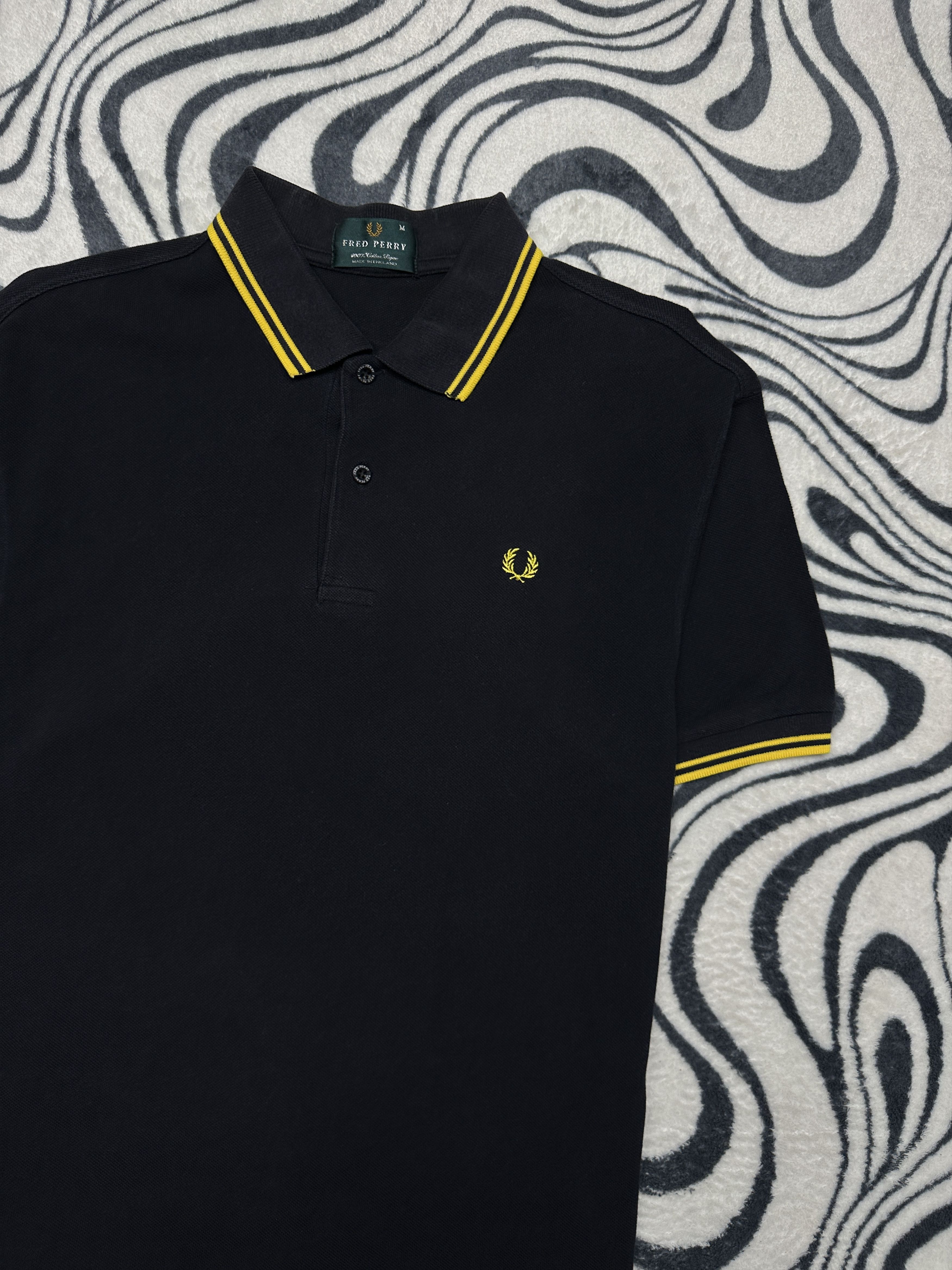 Fred Perry Fred Perry Vintage Mens Polo Shirt Made in England Size US M / EU 48-50 / 2 - 2 Thumbnail