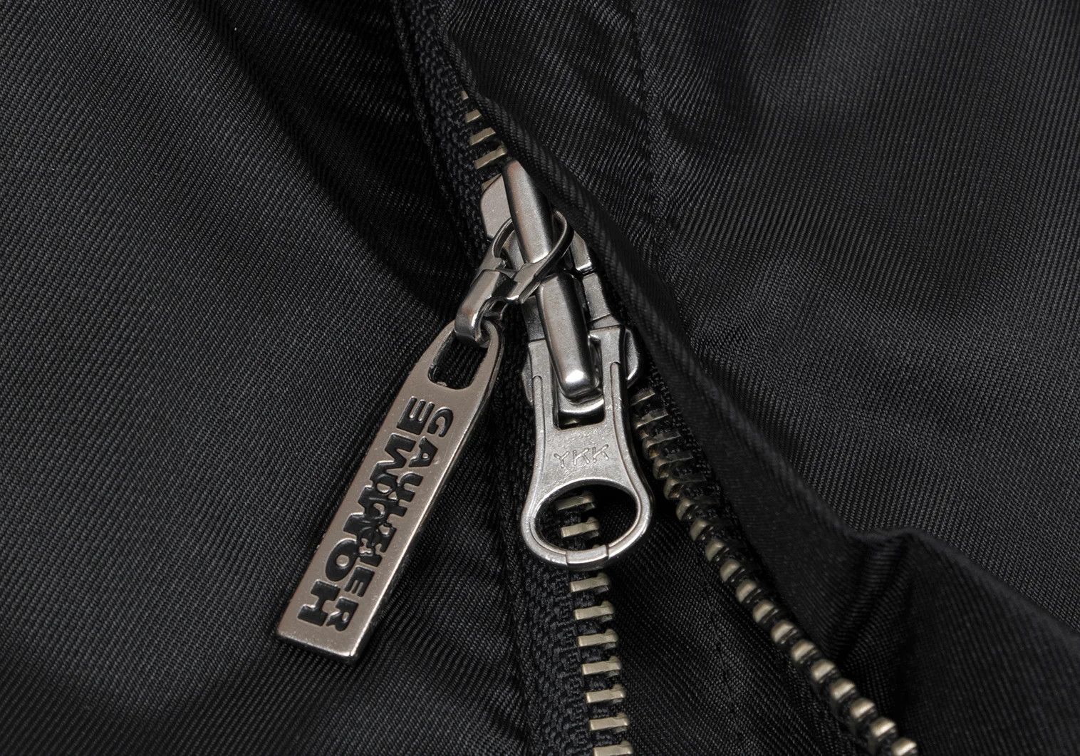 Jean Paul Gaultier Coated Nylon Zip Coat in Black Size 46 Size US S / EU 44-46 / 1 - 11 Thumbnail