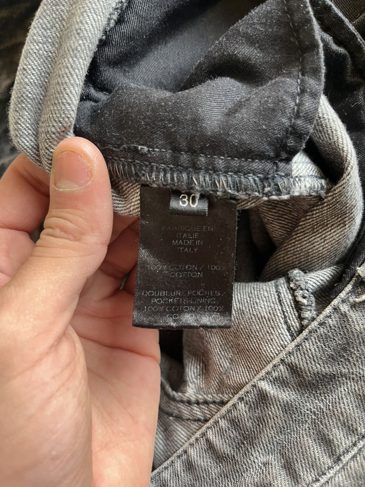 Balmain Balmain bikers ss14 Size US 30 / EU 46 - 5 Thumbnail