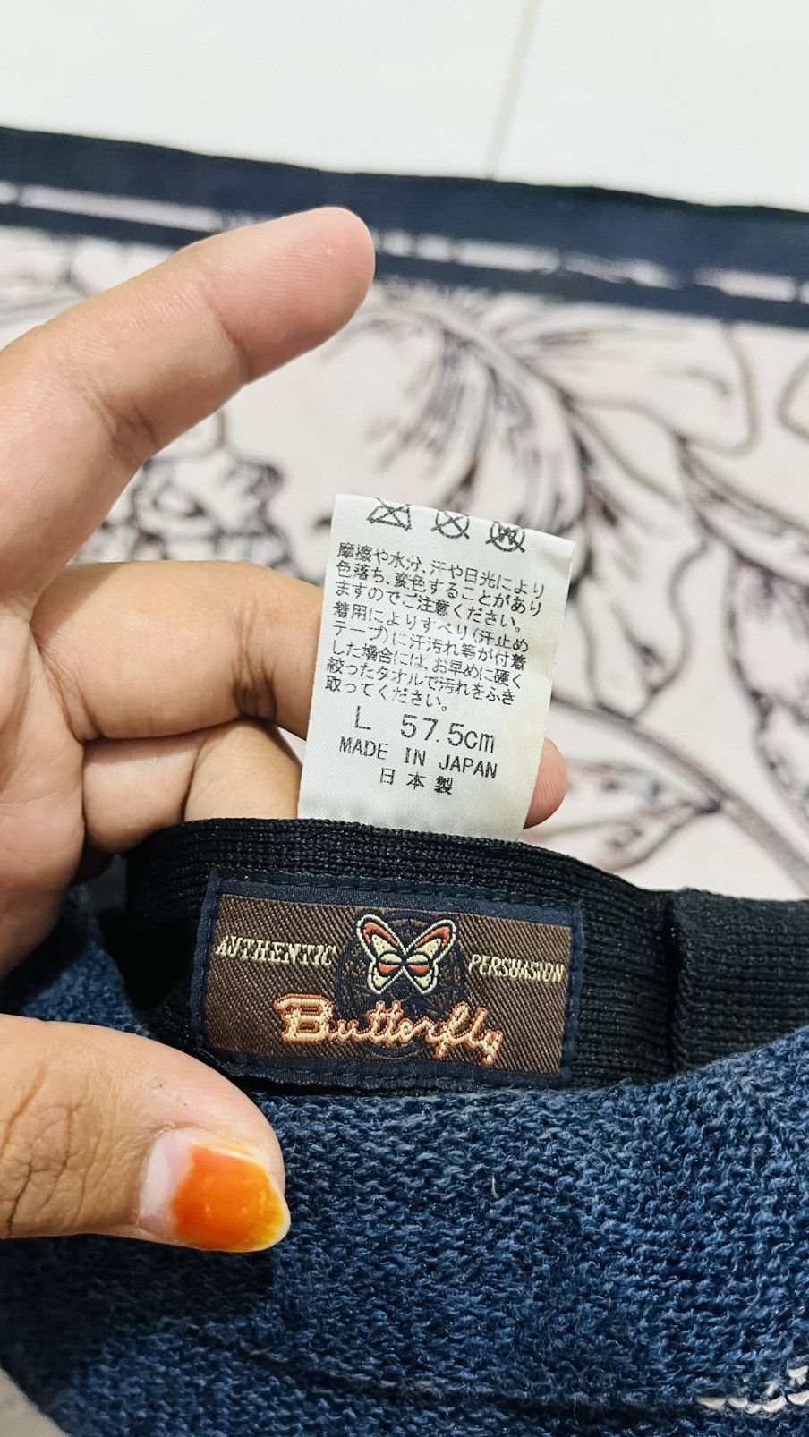 Buttero Rare Vintage BUTTERFLY Bucket hat Size ONE SIZE - 3 Thumbnail