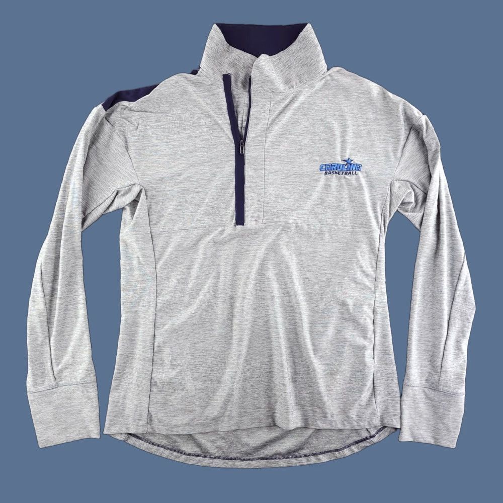 Under Armour Under Armour Running Shirt 1/4 Zip Jacket Loose Women's Large Gray Shirt jacket Womens Large Gray Under Armour Running Wear Size L / US 10 / IT 46 - 1 Thumbnail
