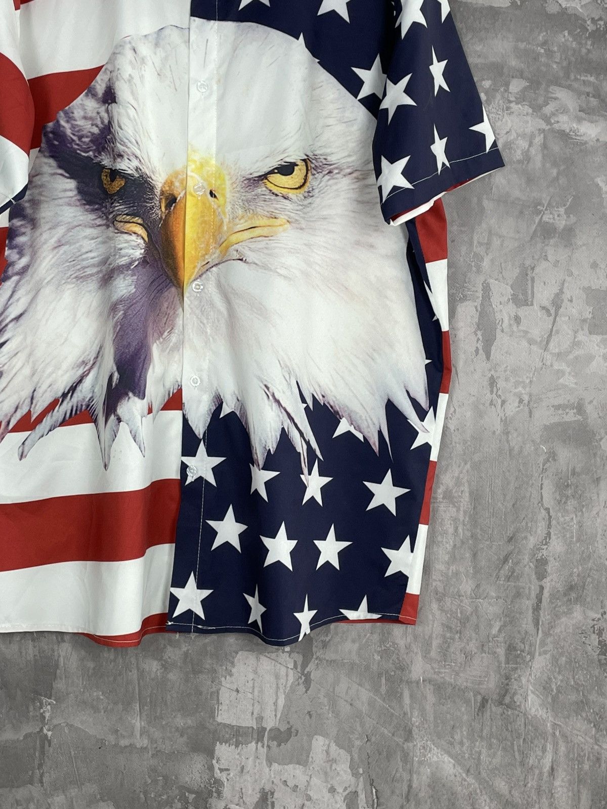 Designer × Vintage The Most American Shirt EVER MADE - Polo Button Up Size US XL / EU 56 / 4 - 6 Thumbnail