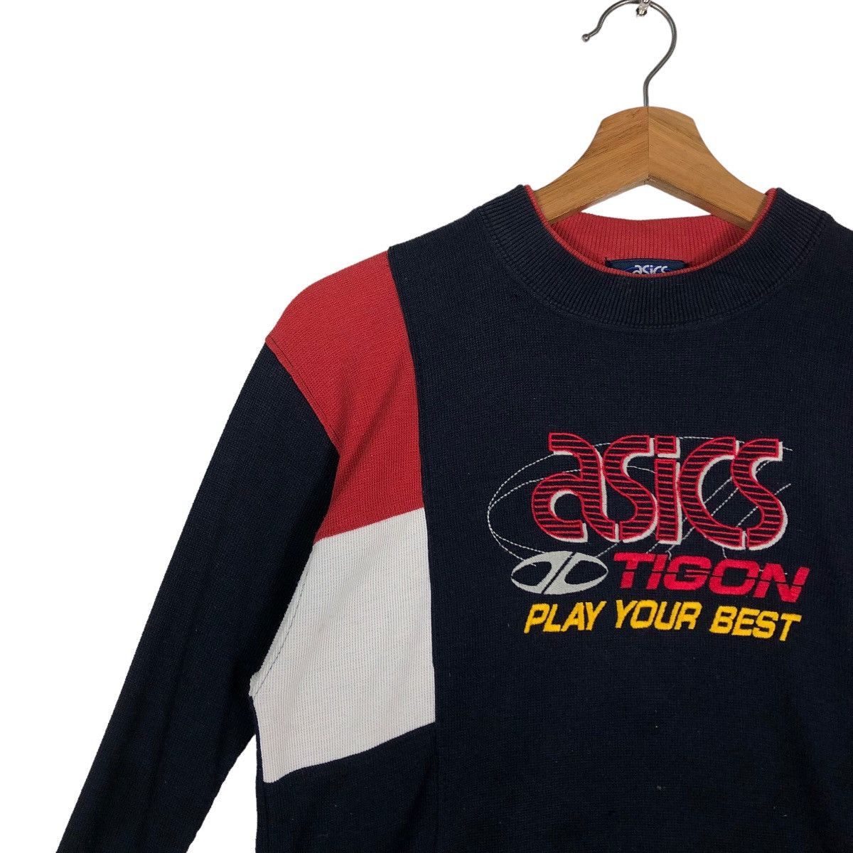 Japanese Brand 🔥90’s Vintage Ascis Japan Made Sweatshirt Big Logo Size US M / EU 48-50 / 2 - 6 Thumbnail