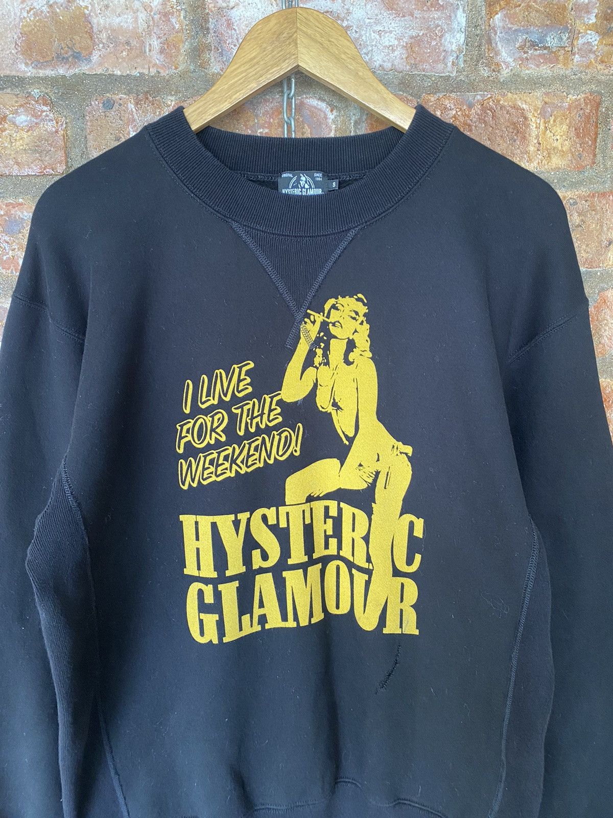 Hysteric Glamour iconic Hysteric Glamour i live for the weekend Size US M / EU 48-50 / 2 - 3 Thumbnail