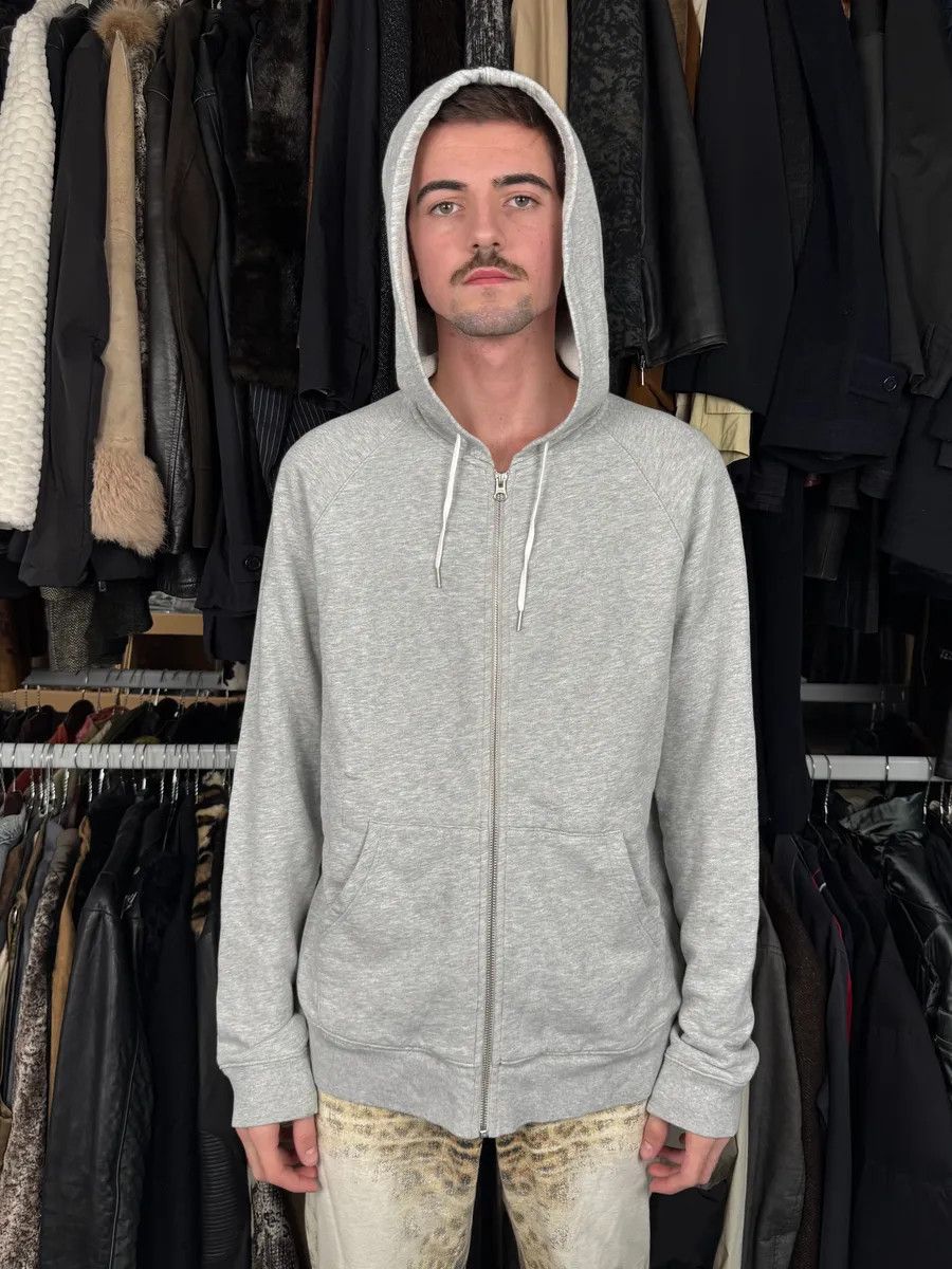 Acne Studios AW2011 Acne Studios Grey Minimalist Zip-up Hoodie Size US L / EU 52-54 / 3 - 2 Thumbnail