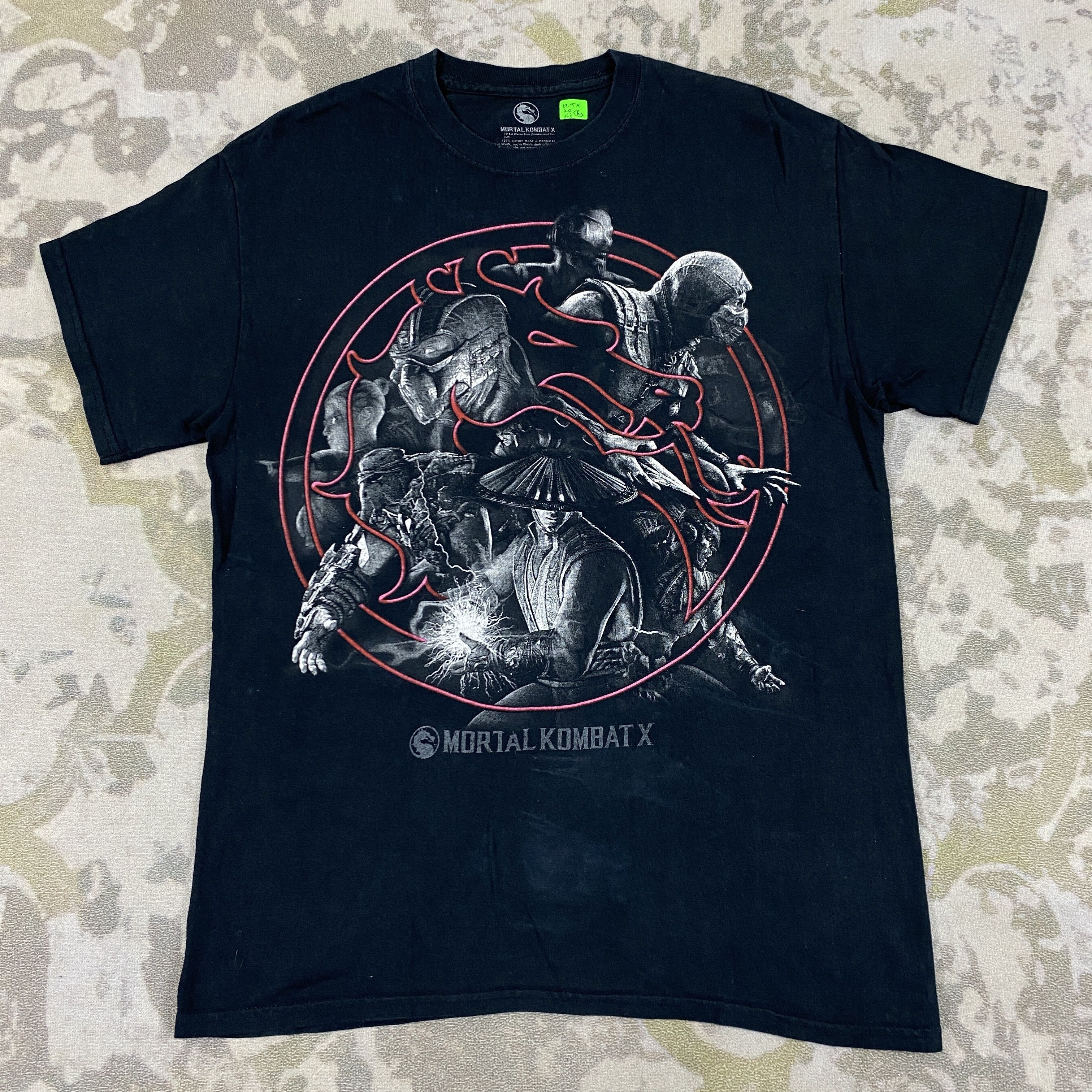 image of Mortal Combat Movie Medium T Shirt -B068 in Black, Men's