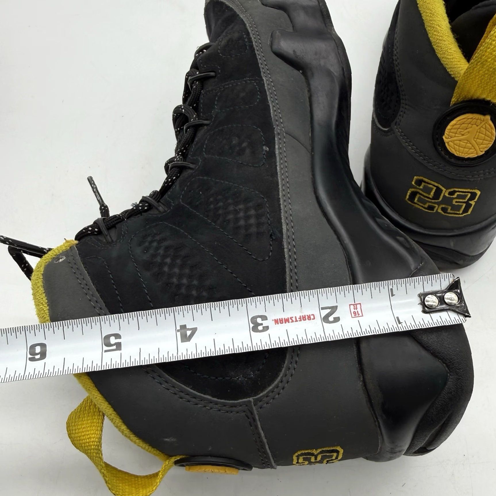 Jordan Brand Nike Air Jordan 9 Retro Black CT8019-070 Men’s 8 Sneaker Mid Top Retro 2021 Jordan 9 Retro Black Mens Size US 8 / EU 41 - 2 Thumbnail