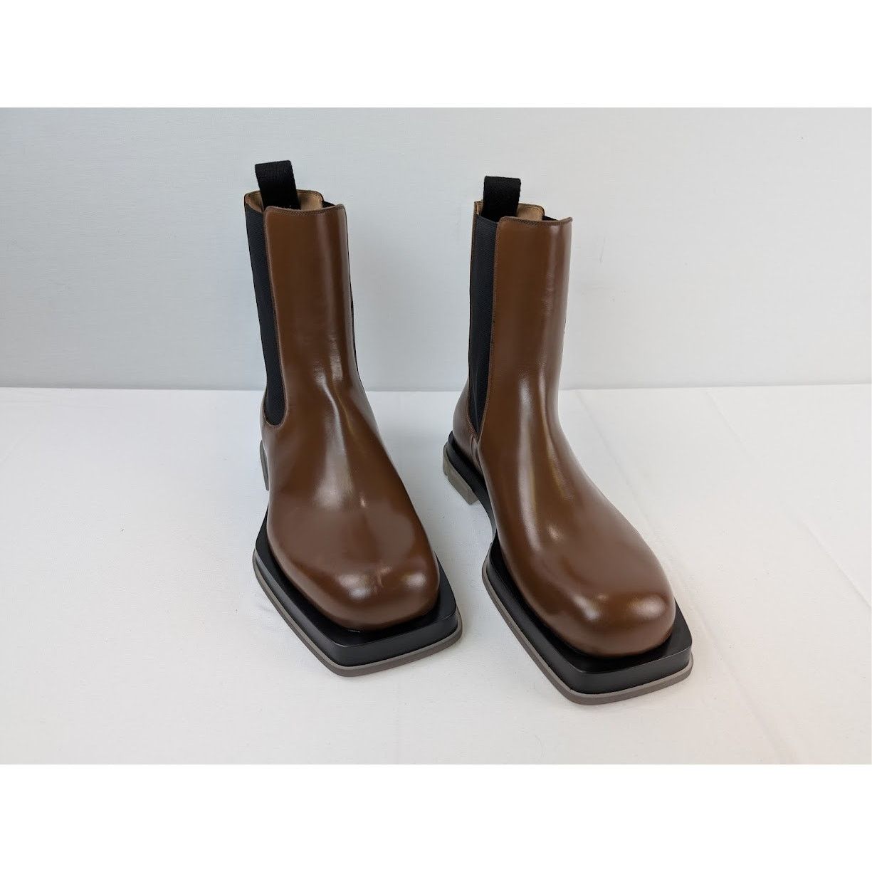 Bottega Veneta o1rshd1 dup / Lug Boots in Brown Size US 7 / EU 40 - 6 Thumbnail