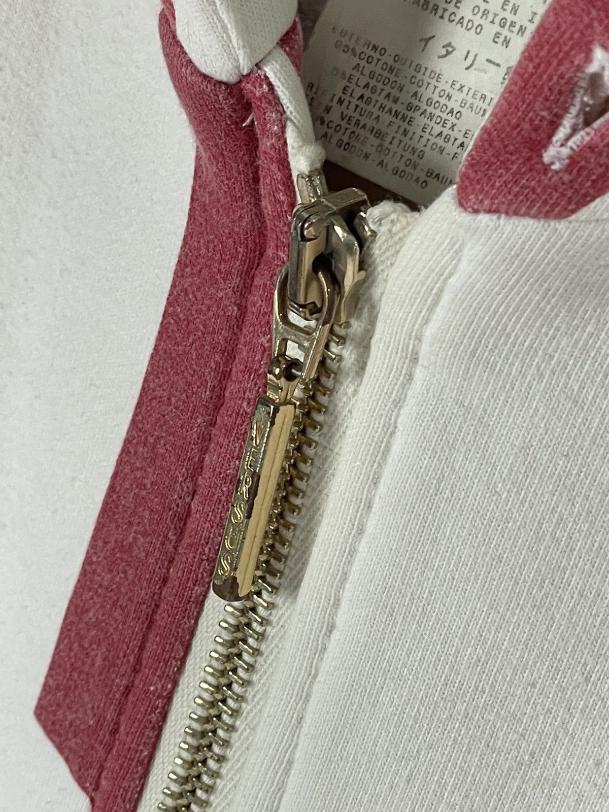 Versace Versus Vintage 90s Multilogo Glamour Y2K Zip Hoodie