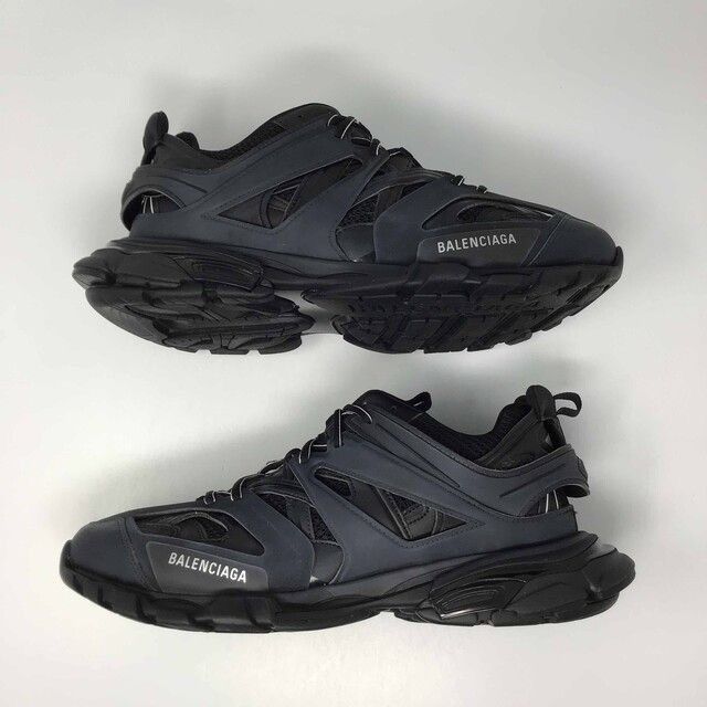 Triple Black Balenciaga Track Shoes