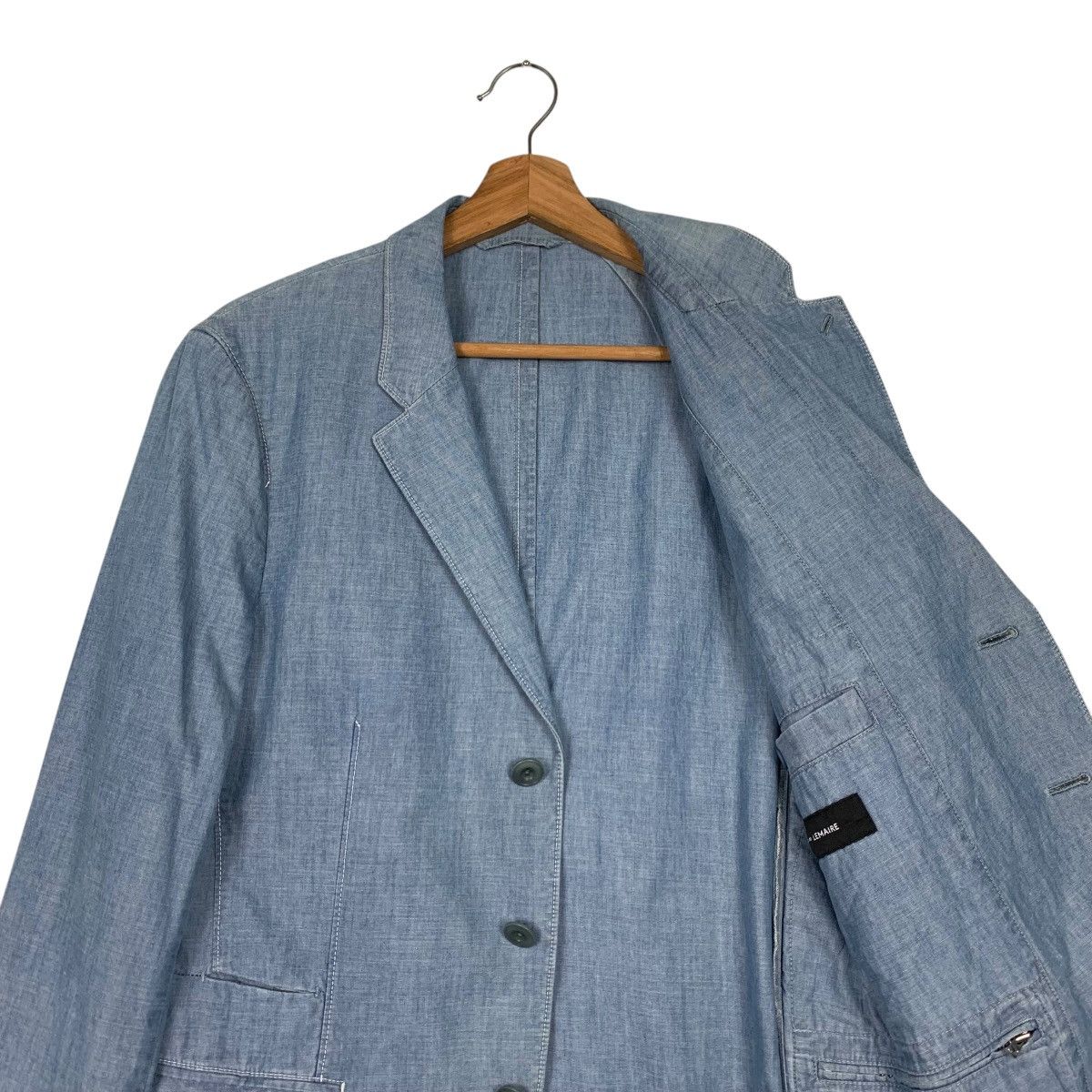 Lemaire × Uniqlo UNIQLO and LEMAIRE Jeans Blazer Suit Jacket #2335-C104 Size US S / EU 44-46 / 1 - 10 Thumbnail