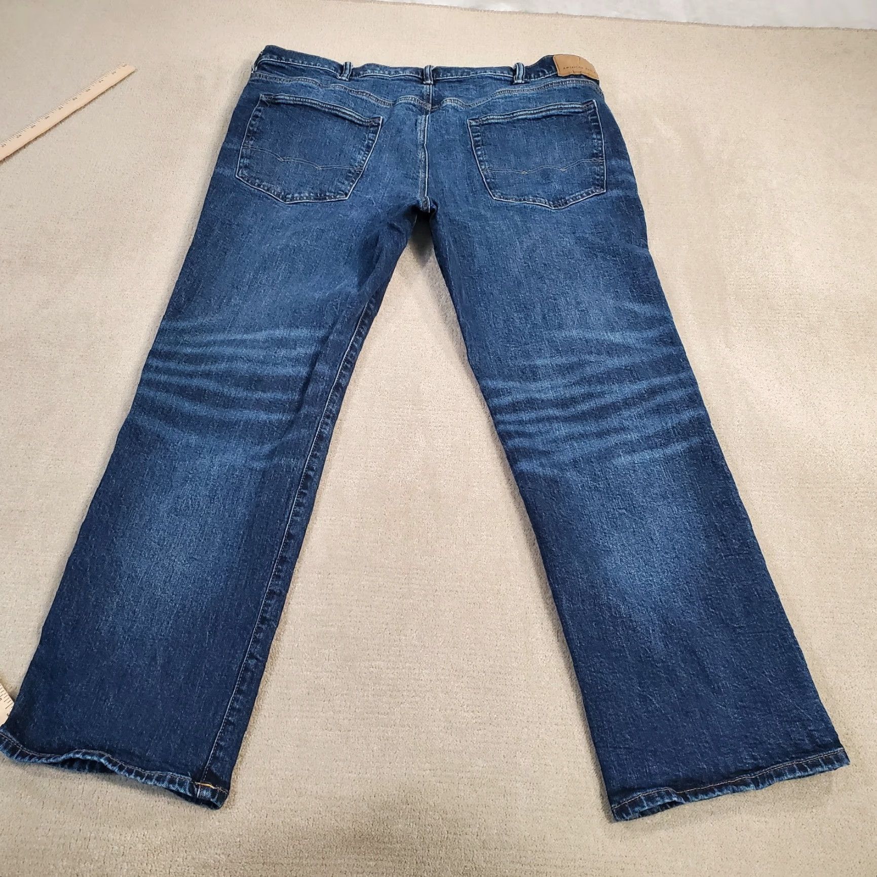 American Eagle Outfitters American Eagle Outfitters Jeans Mens 38x32 Blue Relaxed Straight Leg Denim Size US 38 / EU 54 - 7 Thumbnail