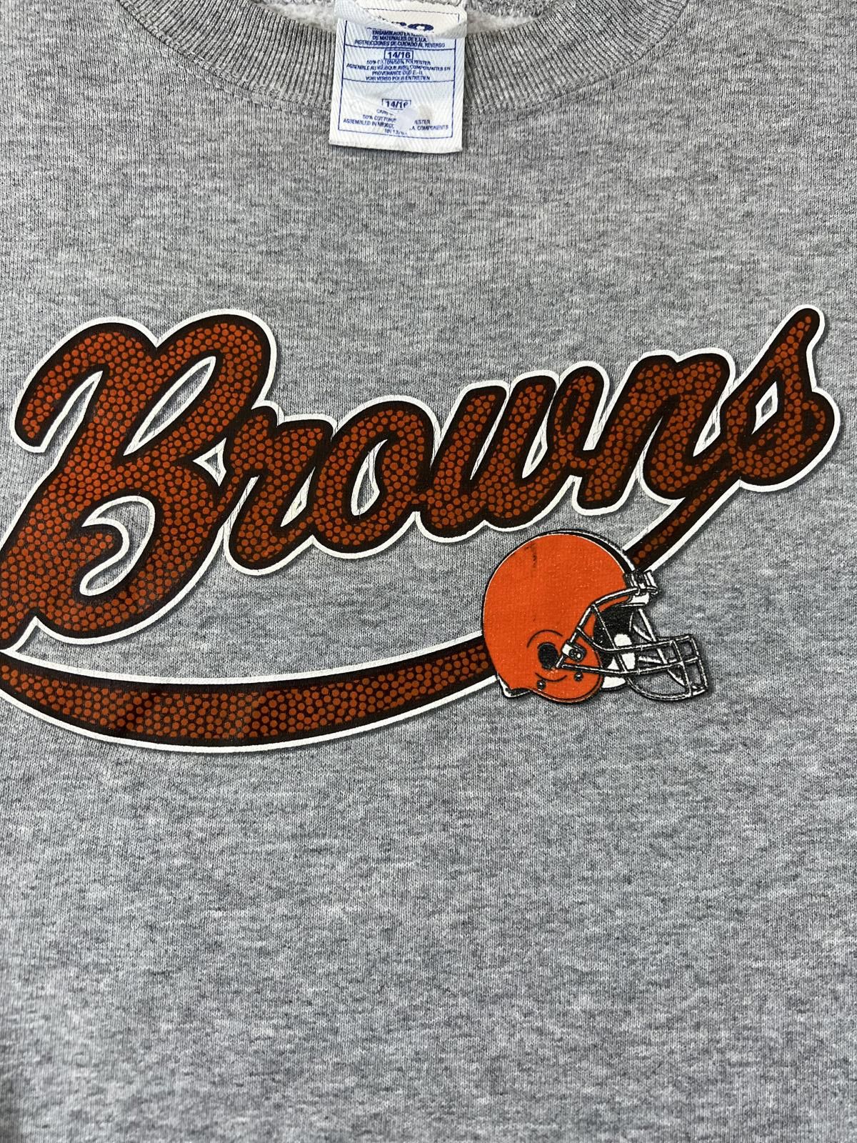 Unknown London Pro player Grey Browns Crewneck Sweatshirt with Logo Size US XXS / EU 40 - 3 Thumbnail