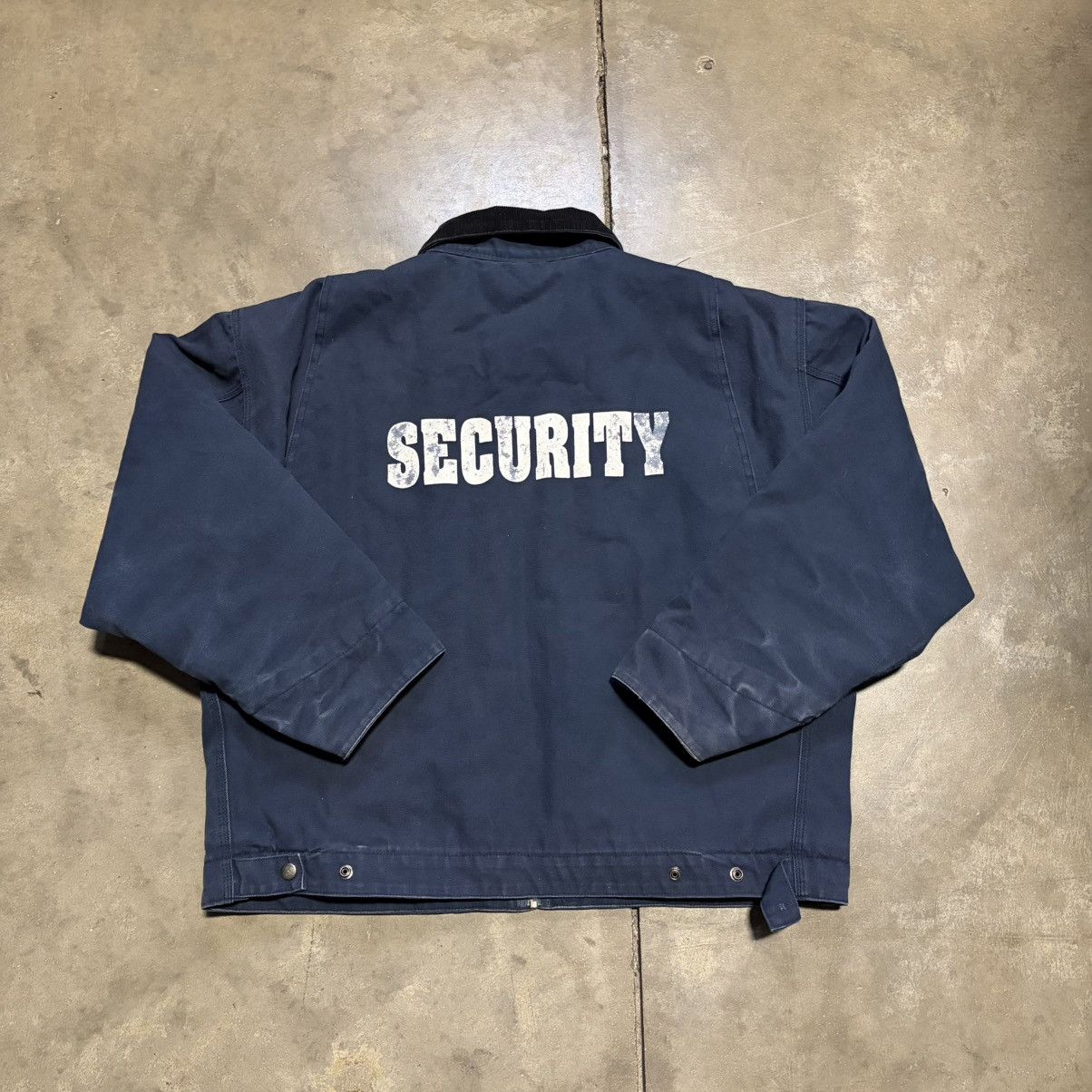 Carhartt Vintage Security Detroit Jacket Work Canvas Boxy Carhartt Size US XXL / EU 58 / 5 - 7 Thumbnail