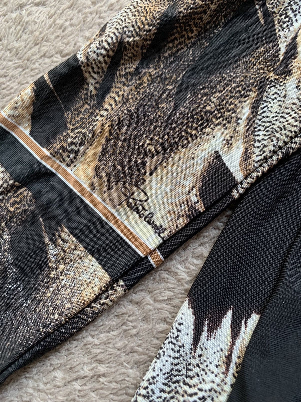 Roberto Cavalli × Vintage Roberto Cavalli Viscose Dress Size S / US 4 / IT 40 - 3 Thumbnail