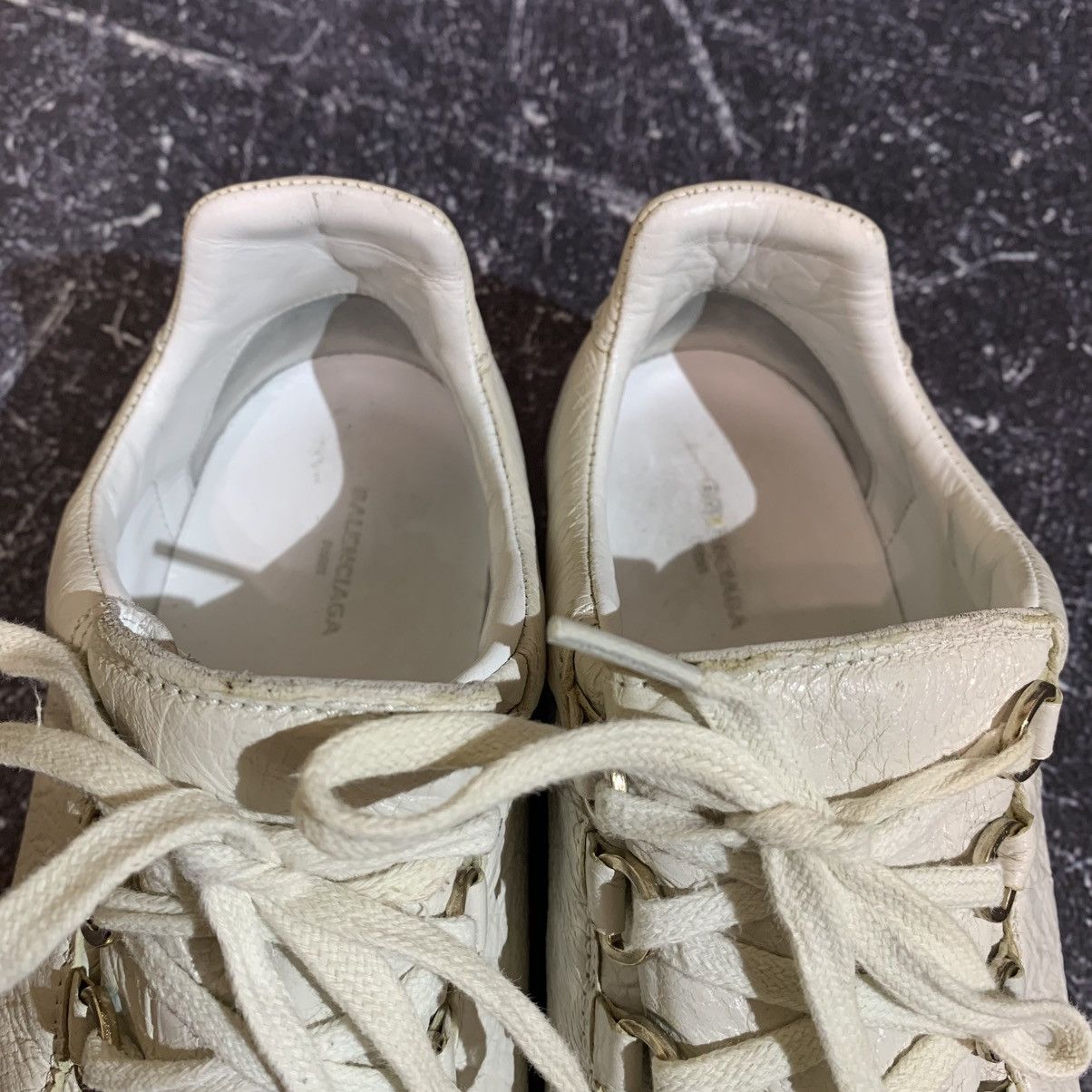 Balenciaga Balenciaga Arena Low White Leather Sneakers Size 39 Size US 9 / IT 39 - 17 Thumbnail