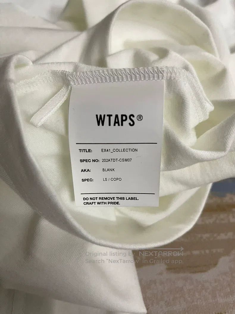 Wtaps Wtaps White long-sleeve Size US S / EU 44-46 / 1 - 8 Thumbnail