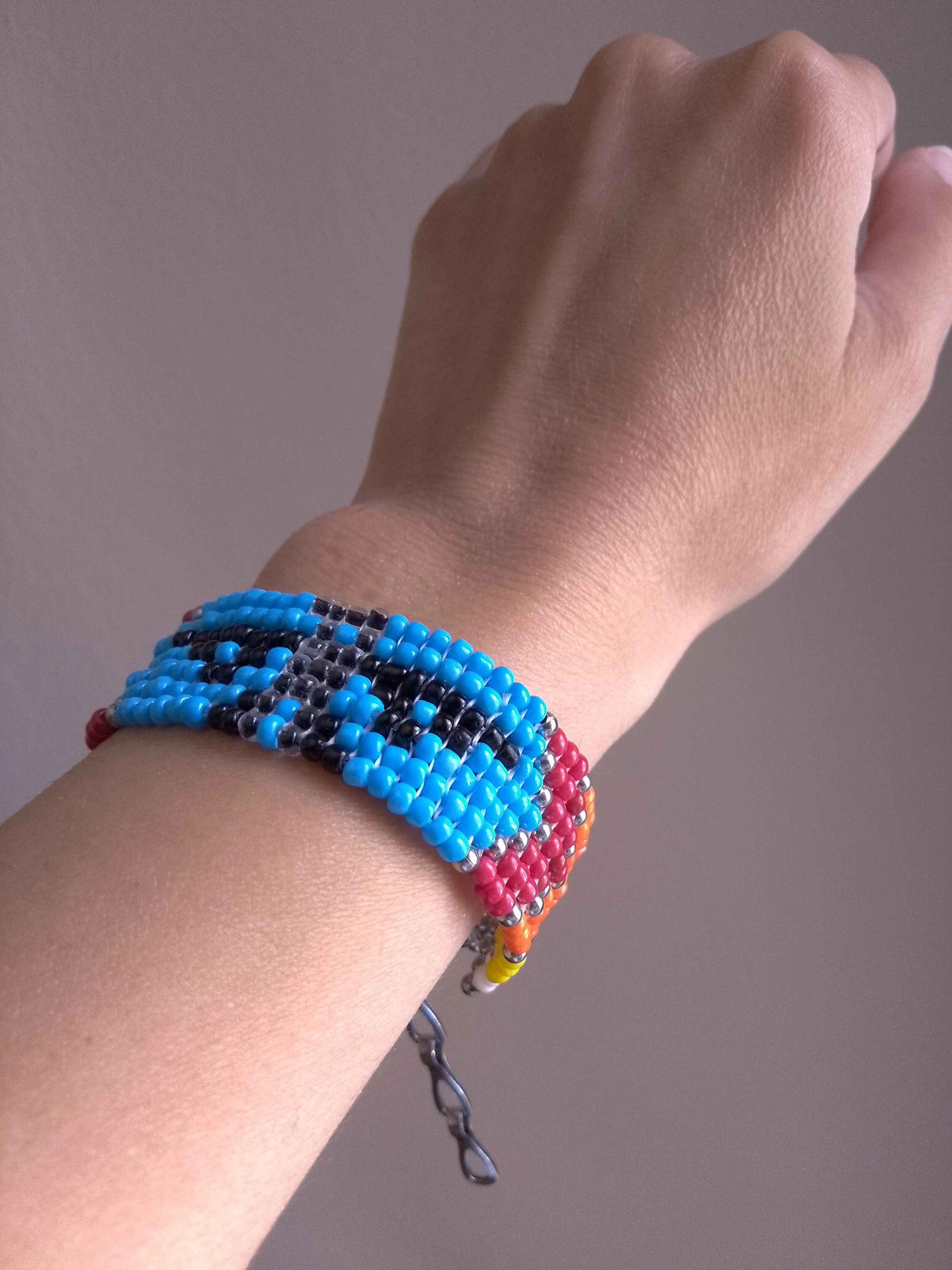 Handmade Ethnic bracelet Native Americans style Size ONE SIZE - 4 Thumbnail